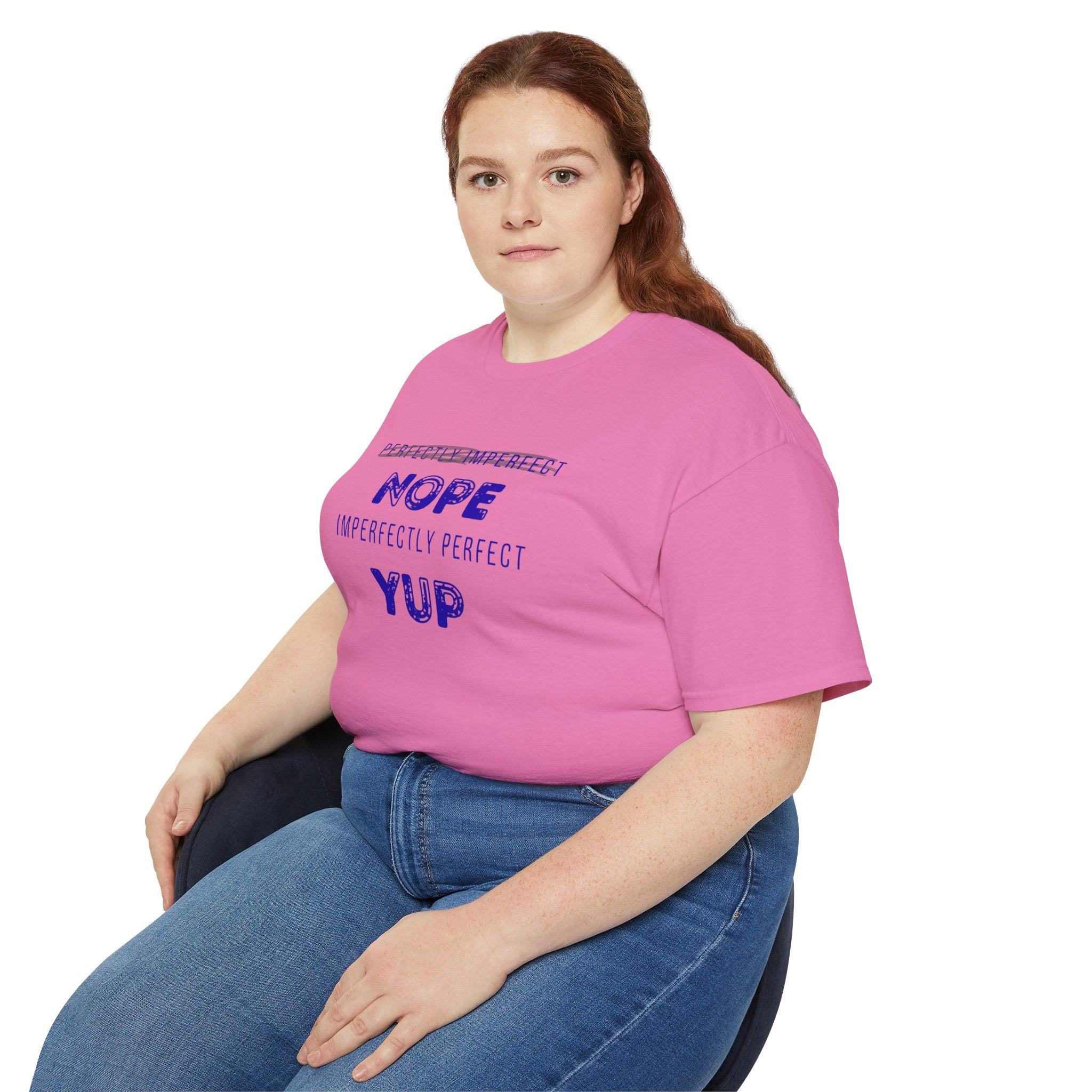 Nope Yup Tee — "Imperfectly Perfect" Graphic T-Shirt