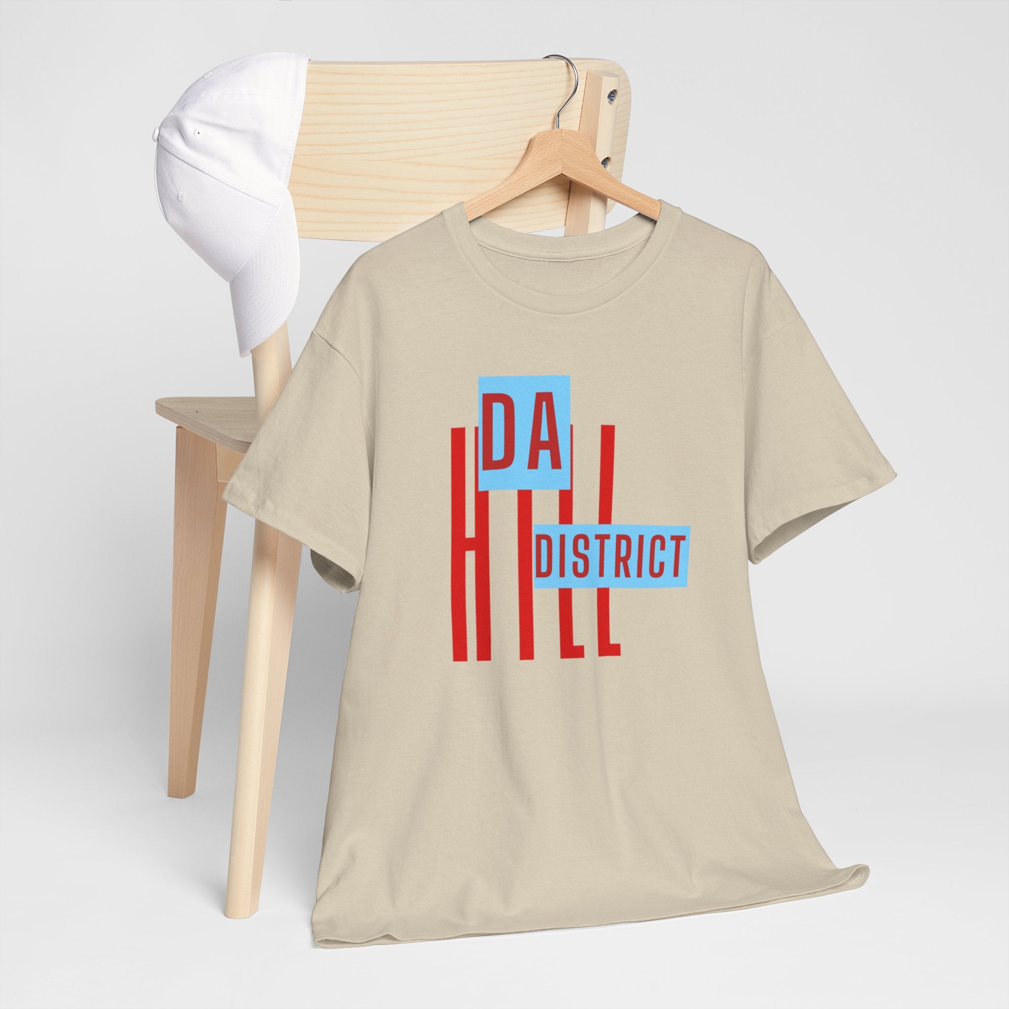 Hill District Retro Logo T‑Shirt — "Da Hill District" Pittsburgh Pride Tee