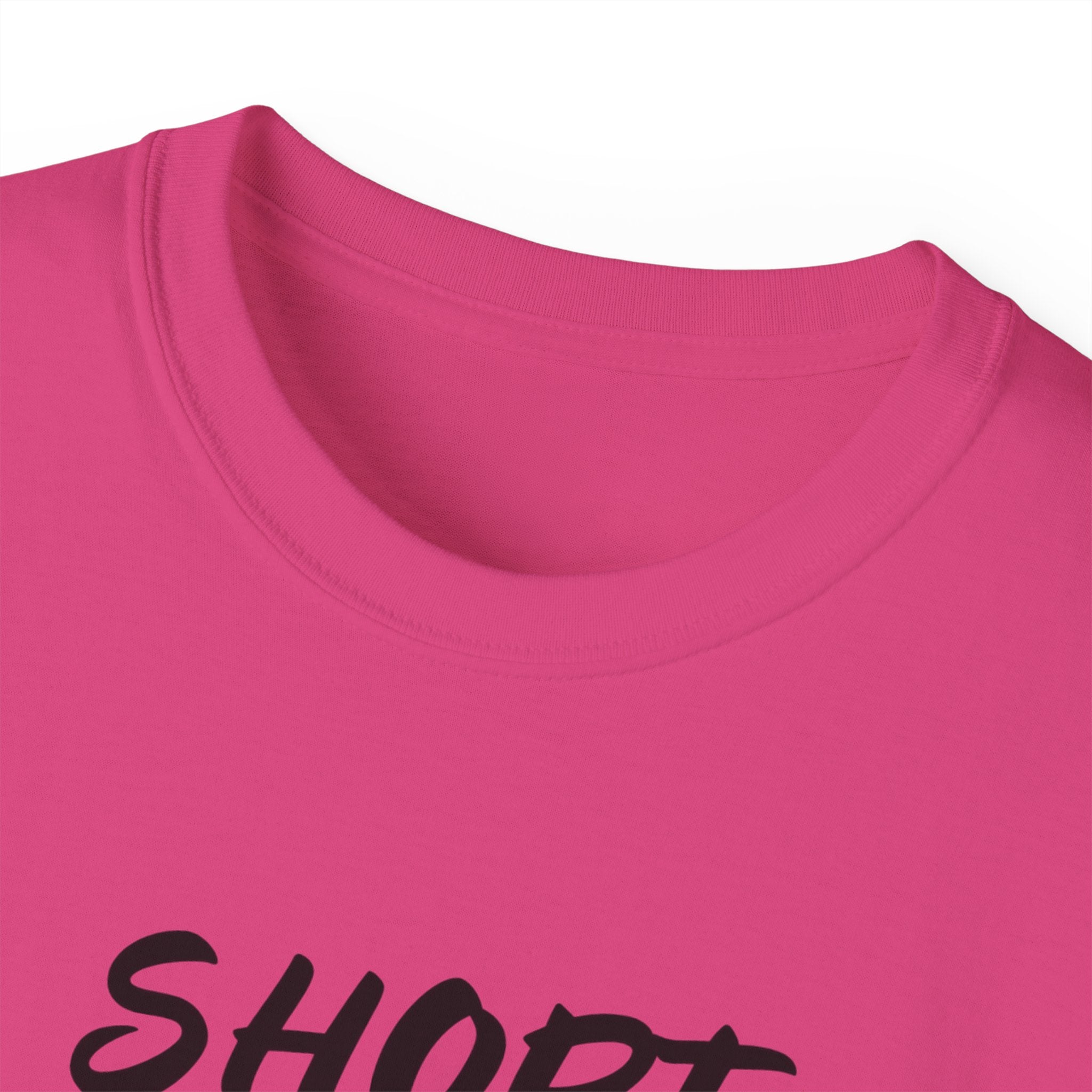 "Short Answer IDGAF" Cotton Tee — Funny Graphic Statement T-Shirt