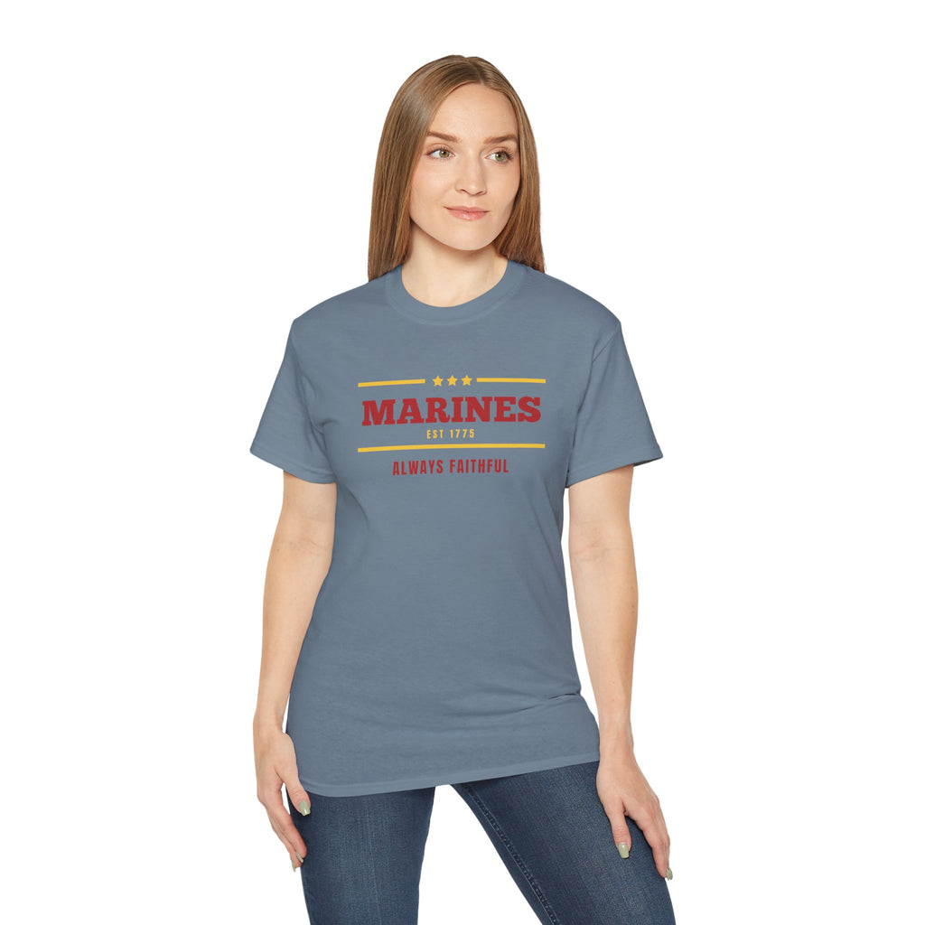 Marines "Always Faithful" Cotton Tee
