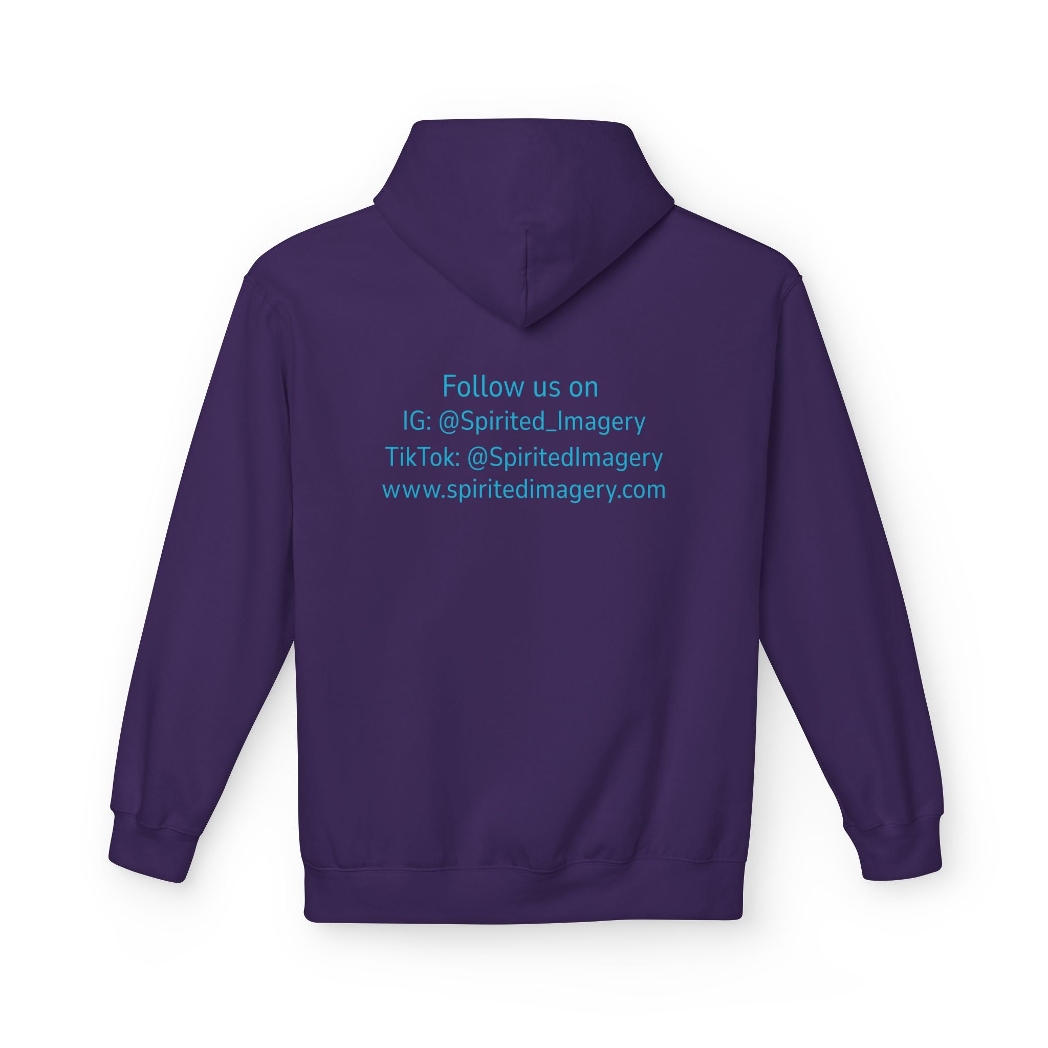 Spirited Imagery Logo Hoodie — Branded Social Media Promo Pullover