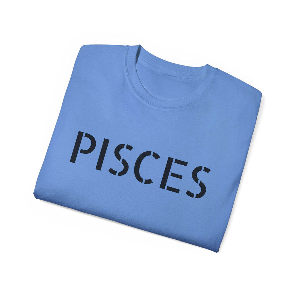 Pisces Zodiac Unisex Ultra Cotton Tee - Astrological Sign Graphic Shirt