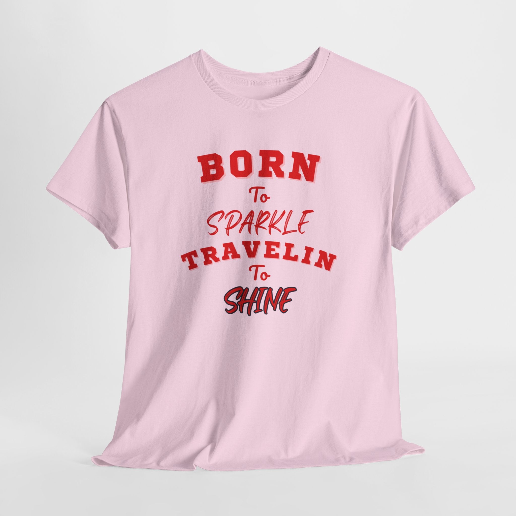Traveling and shining T‑Shirt — Adventure Graphic Tee
