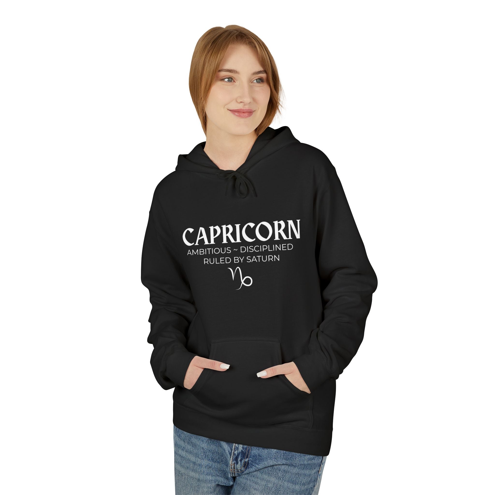Capricorn Fleece Hoodie for Comfort Lovers