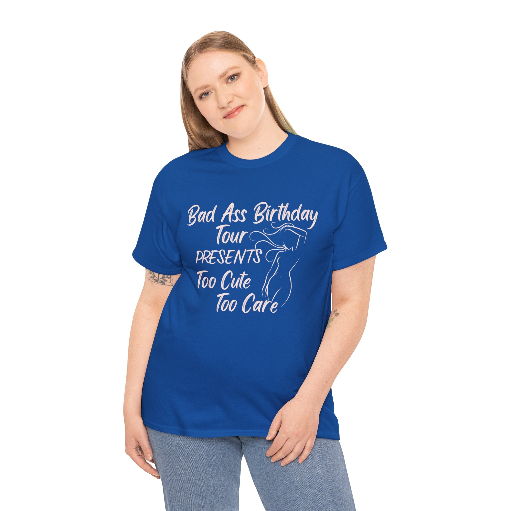 Birthday Tee — 'bad ass birthday tour' Graphic Shirt