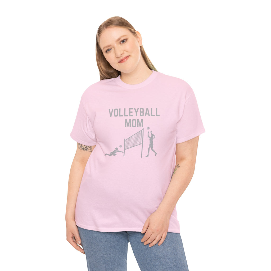 Volleyball Mom T-Shirt — Graphic Volleyball Mom Tee for Game Day