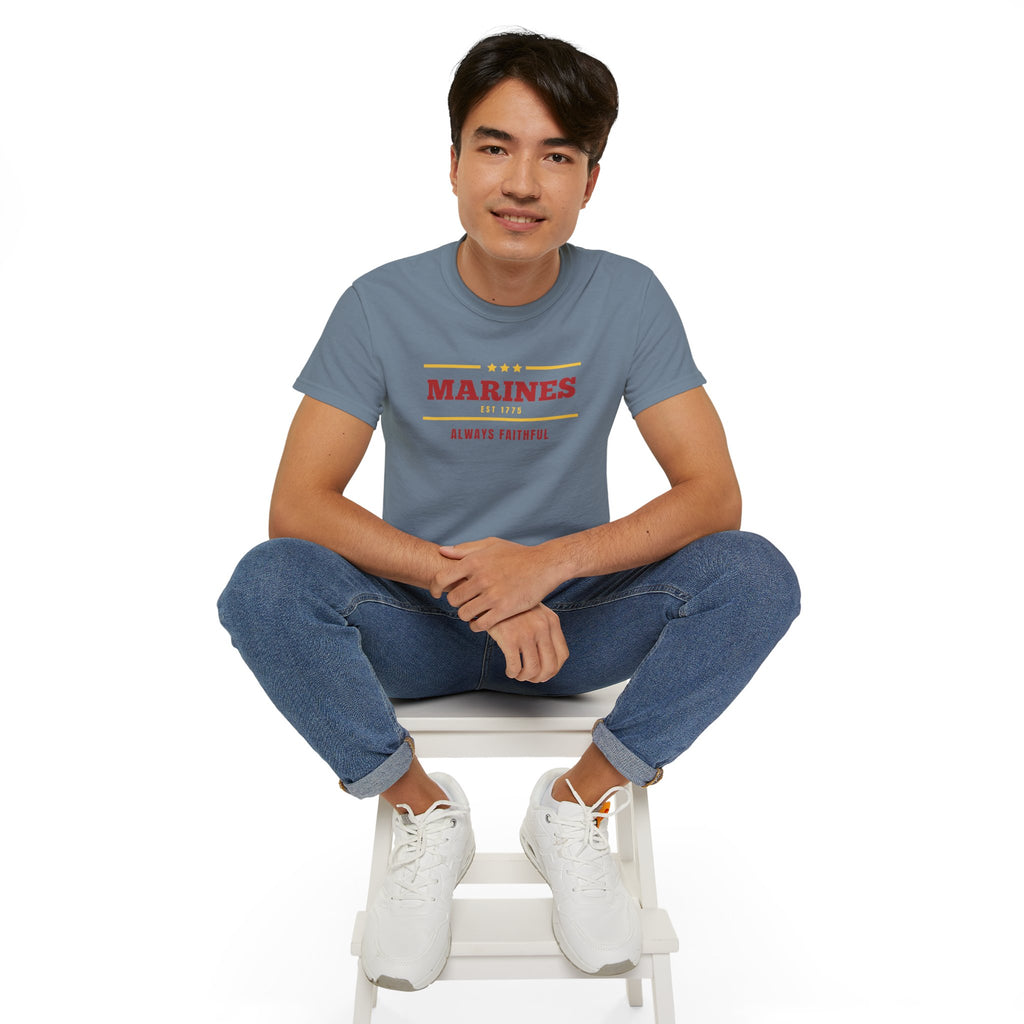 Marines "Always Faithful" Cotton Tee