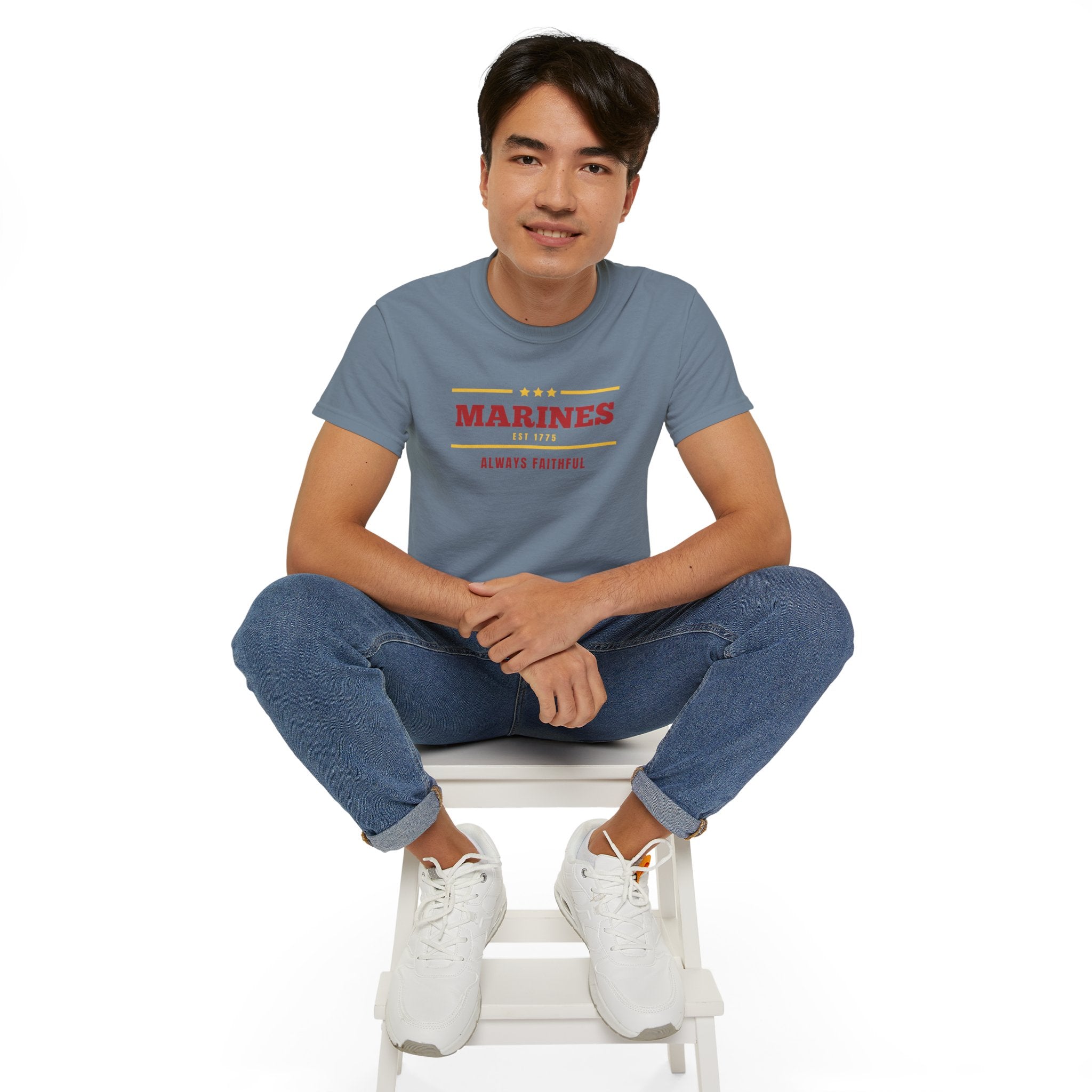 Marines "Always Faithful" Cotton Tee
