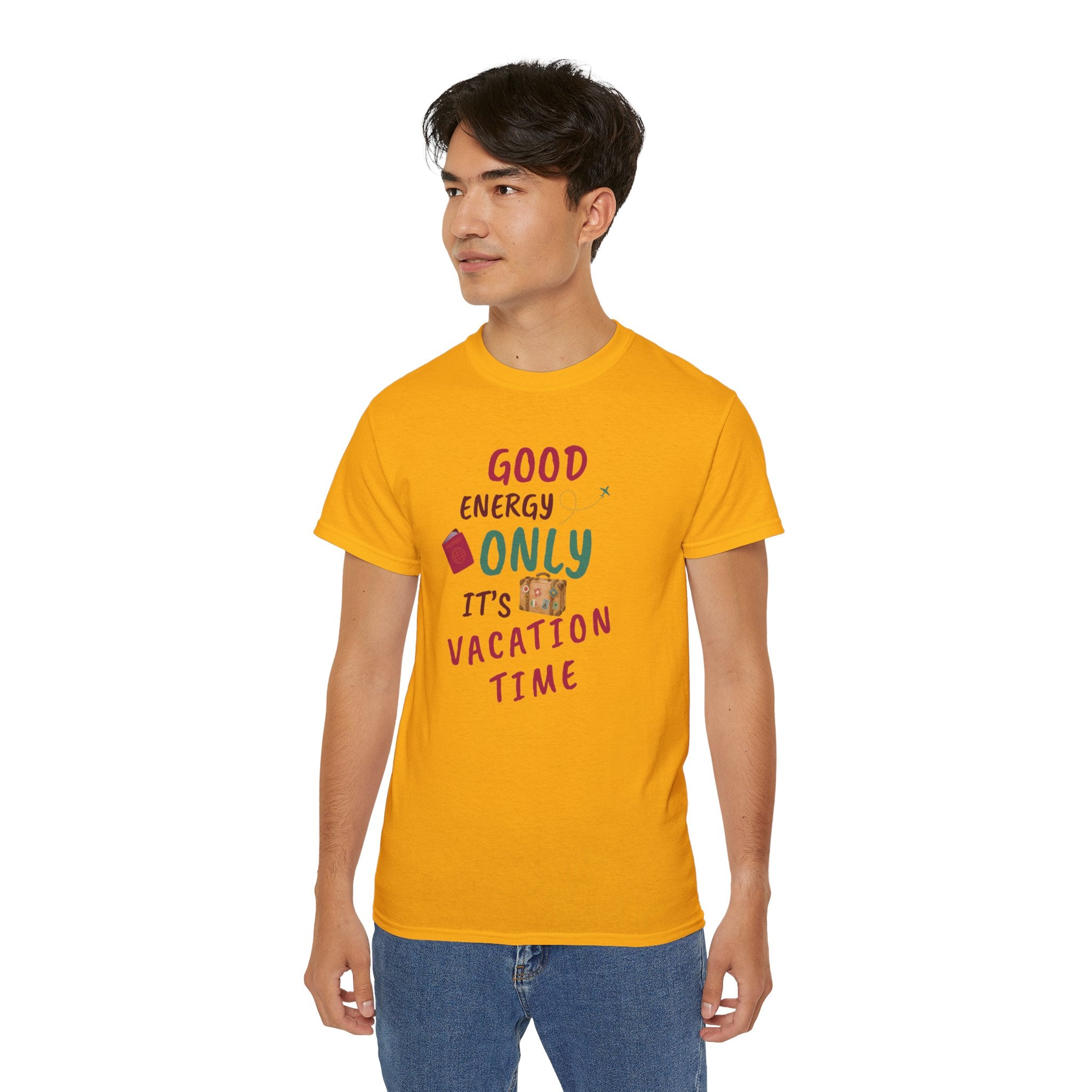Good Energy Only – Vacation Time T-Shirt
