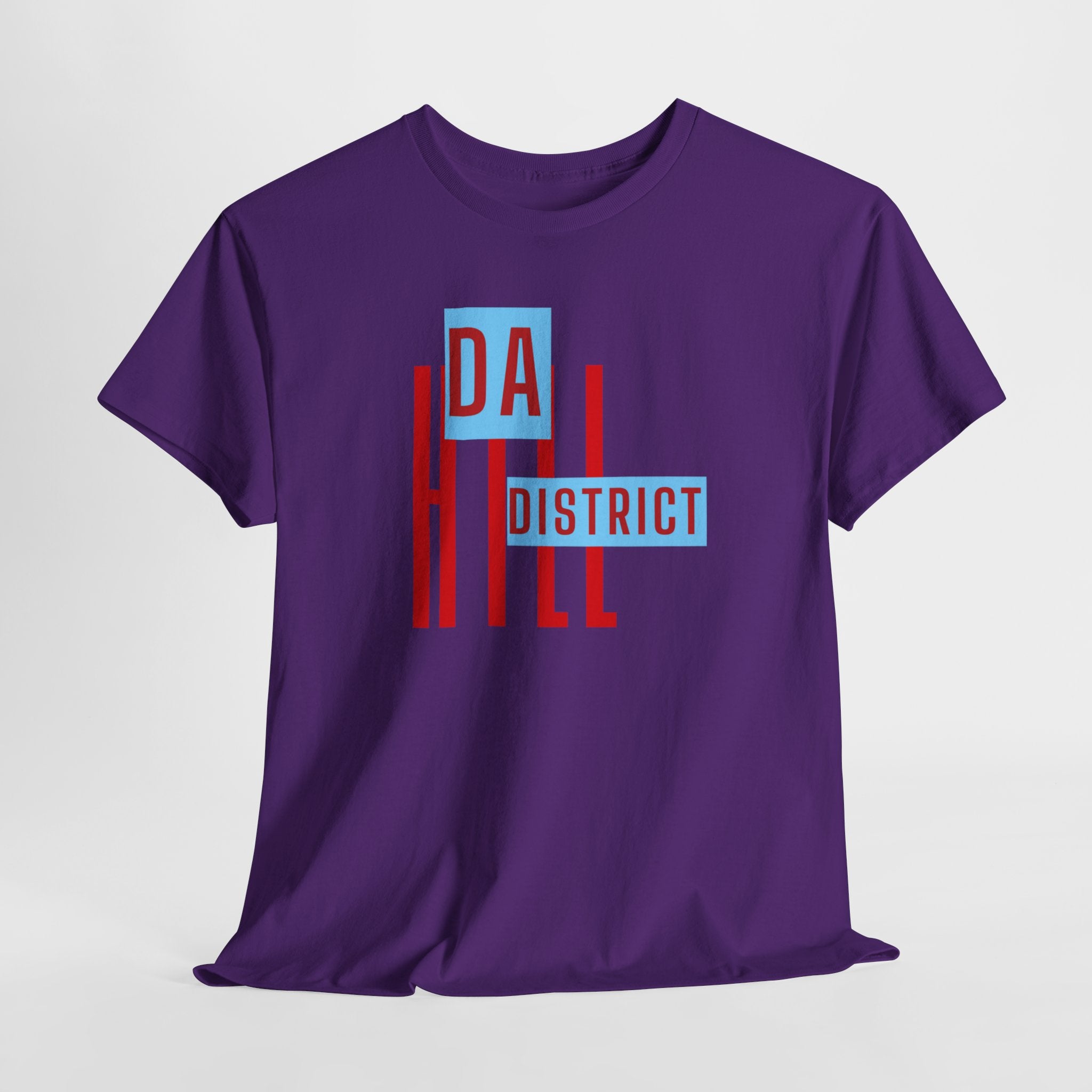 Hill District Retro Logo T‑Shirt — "Da Hill District" Pittsburgh Pride Tee
