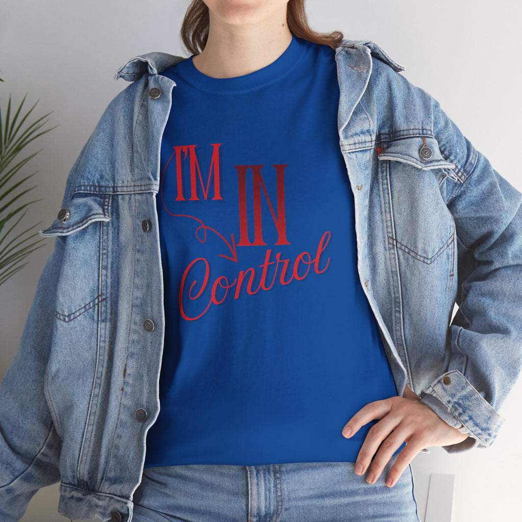 I'm in control Unisex Heavy Cotton Tee
