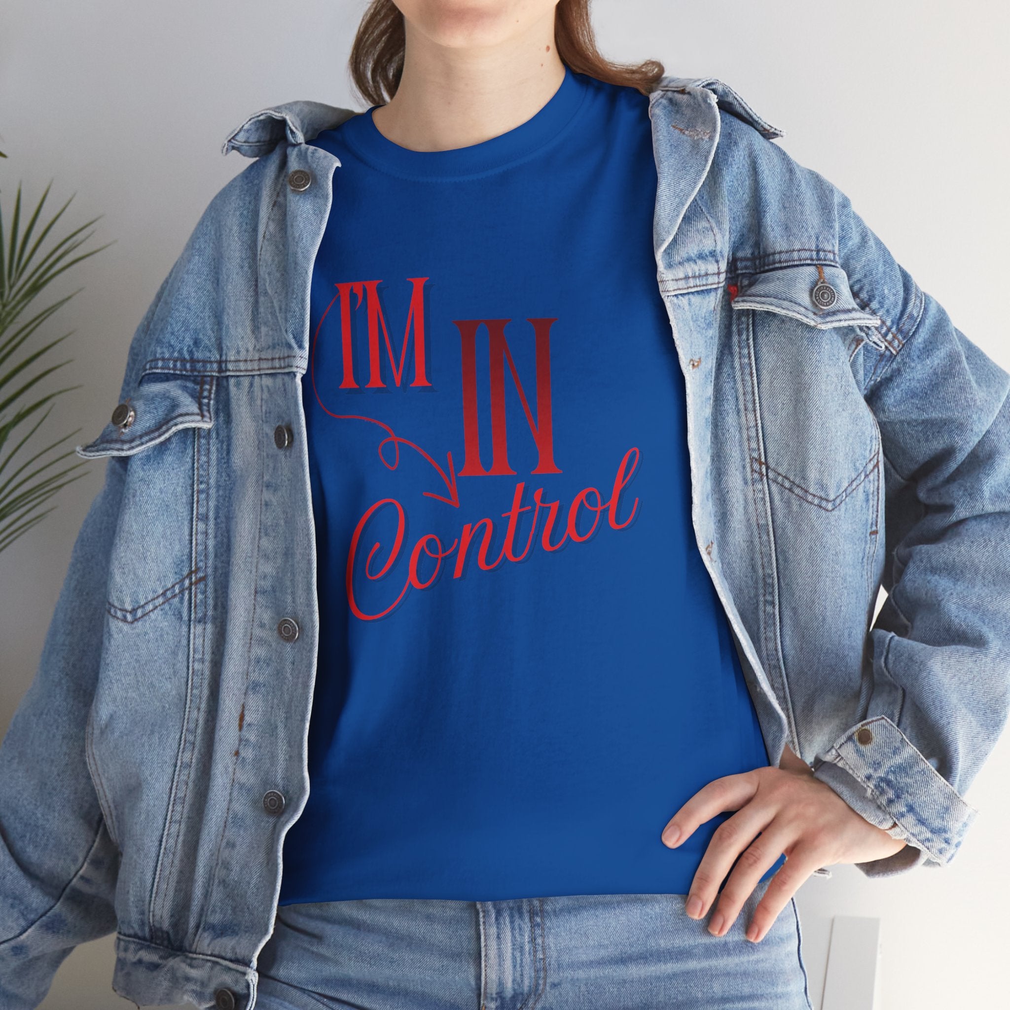 I'm in control Unisex Heavy Cotton Tee