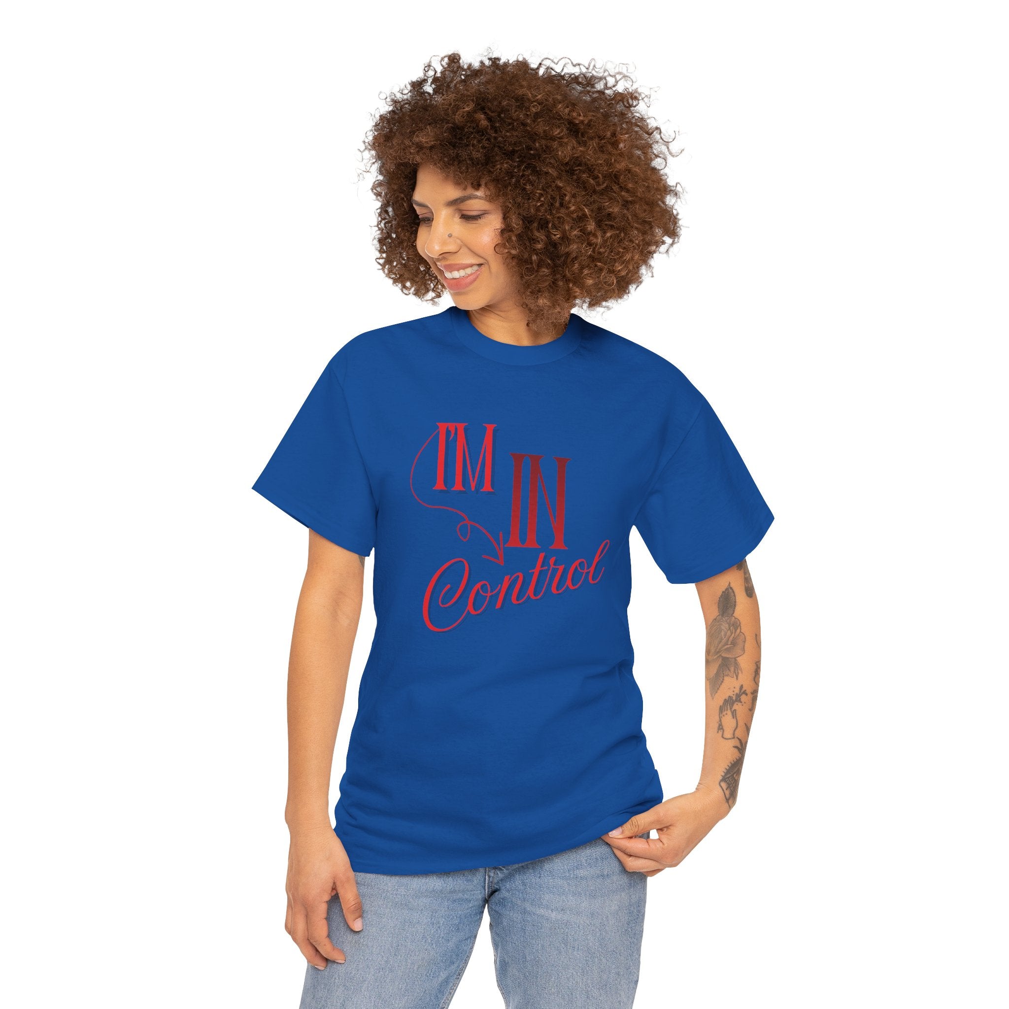 I'm in control Unisex Heavy Cotton Tee