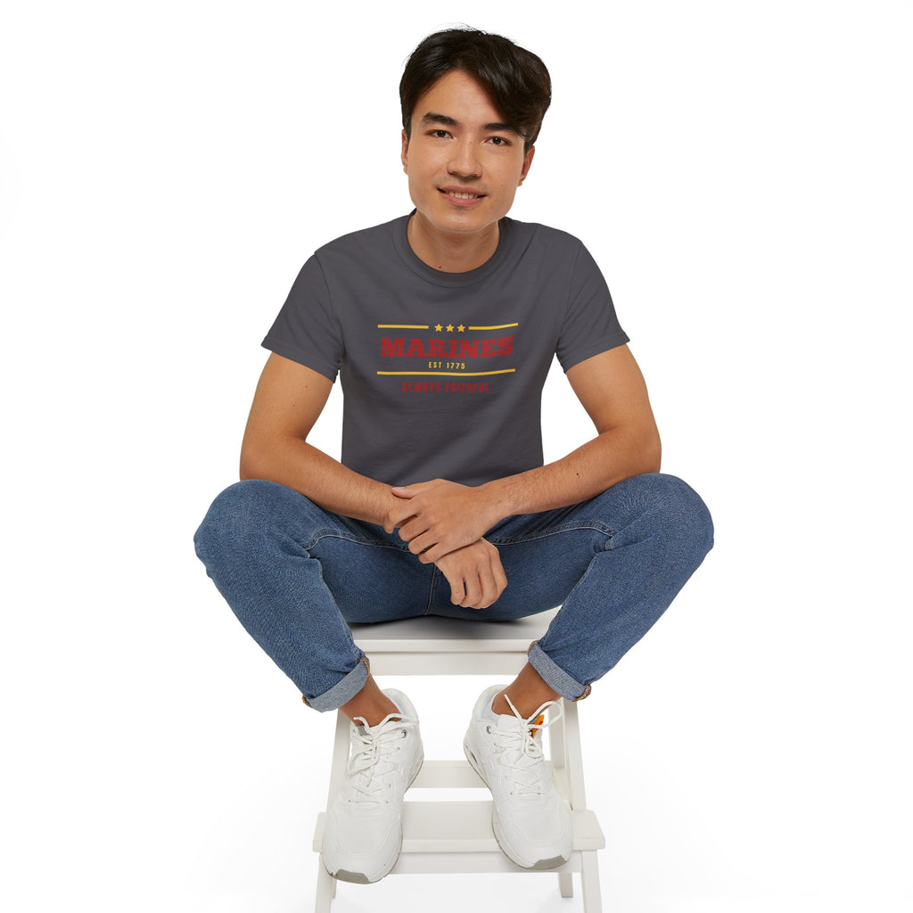 Marines "Always Faithful" Cotton Tee