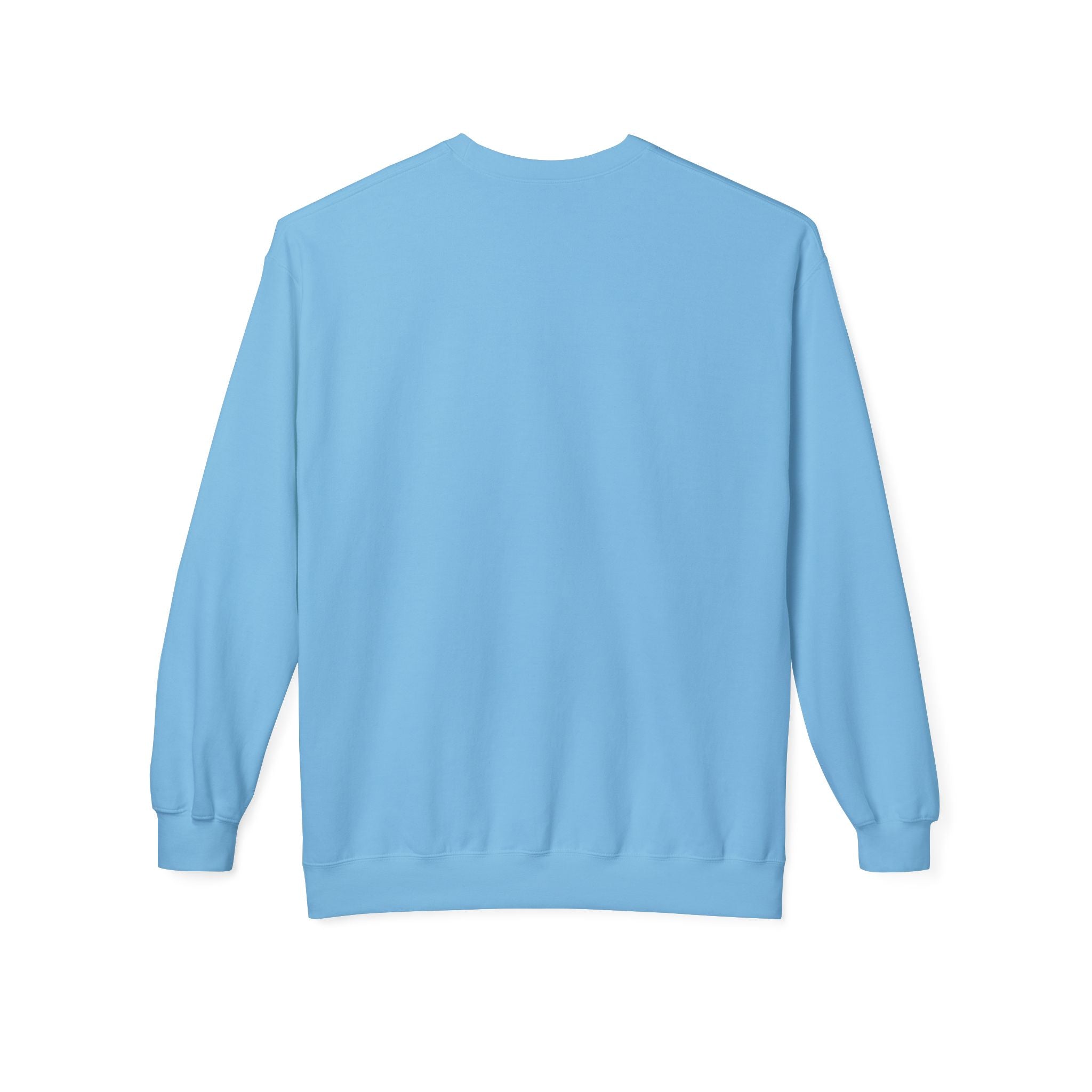 Crewneck Sweatshirt — "Soft Smile, Strong Spirit" Minimal Line Art