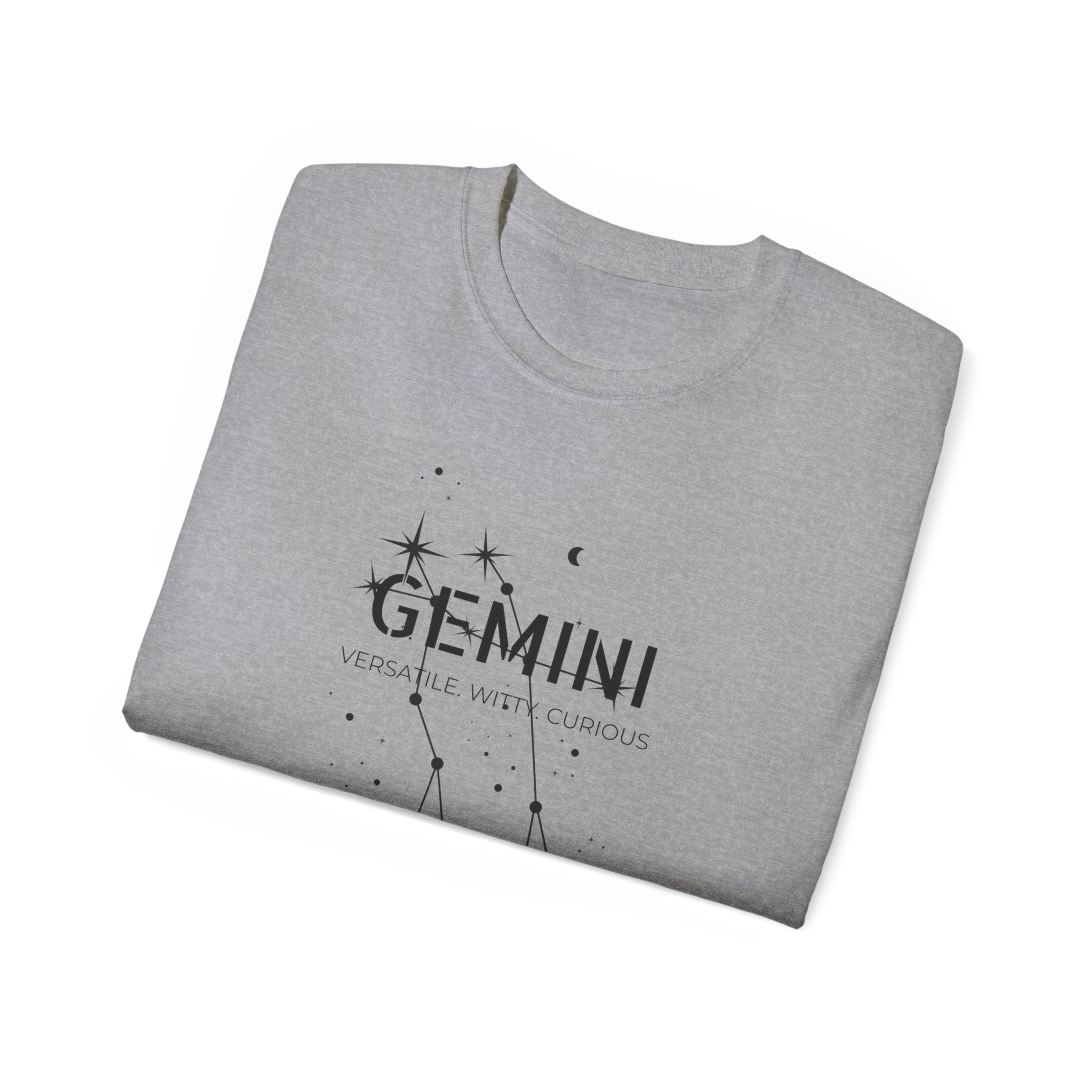 Gemini Constellation Tee — Zodiac Star Sign T-Shirt