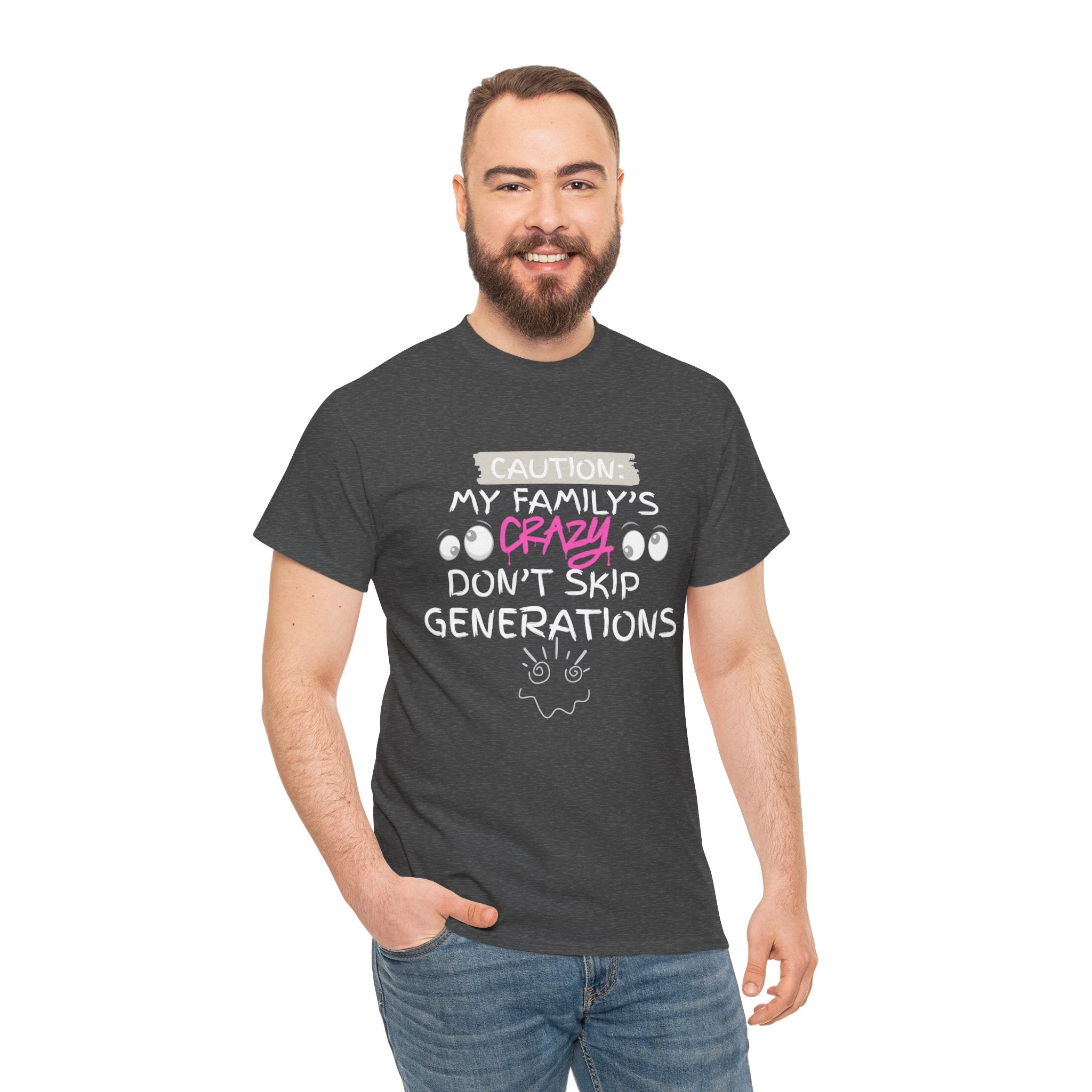 Crazy Doesn't Skip T-Shirt