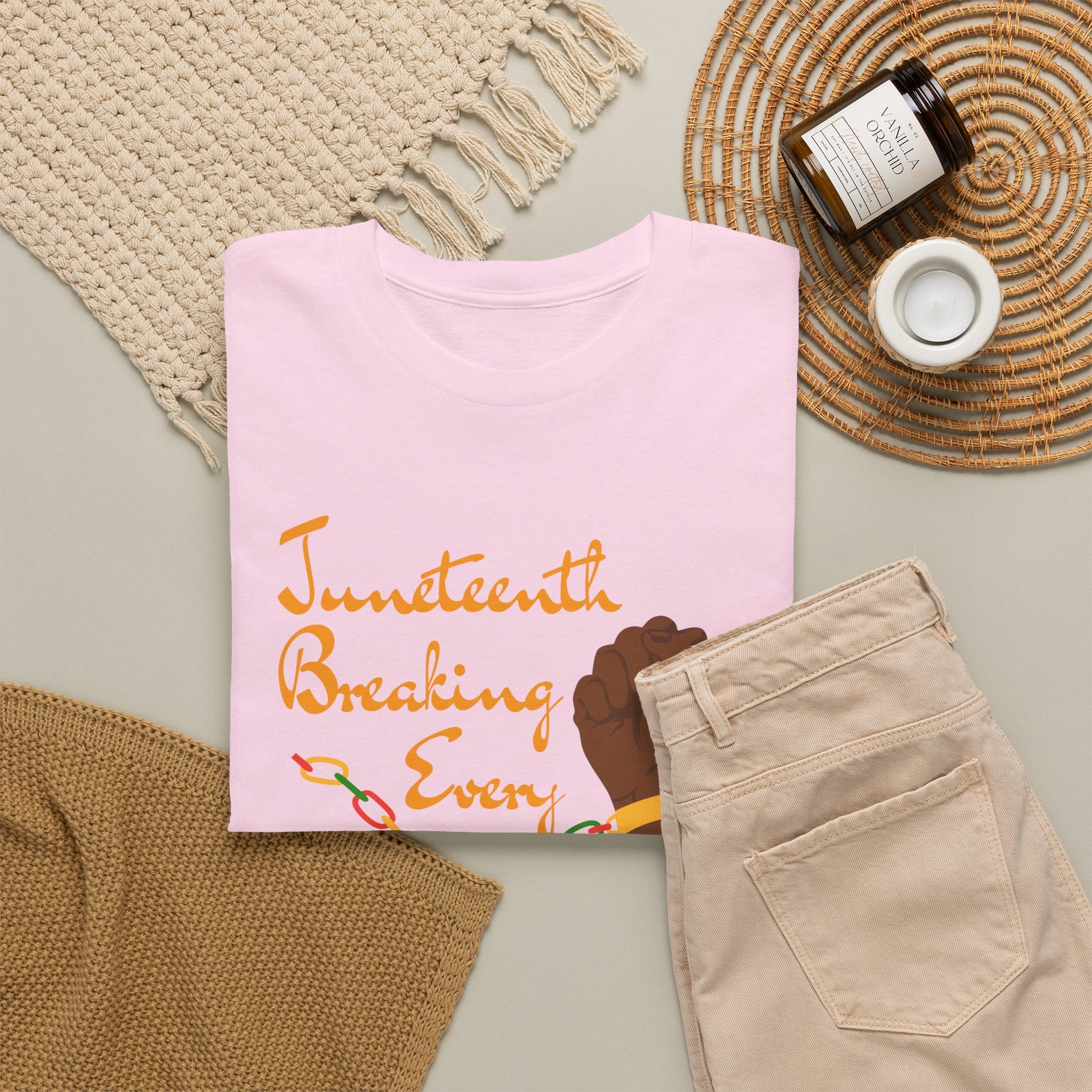 Juneteenth Freedom Tee — "Breaking Every Chain Since 1865"