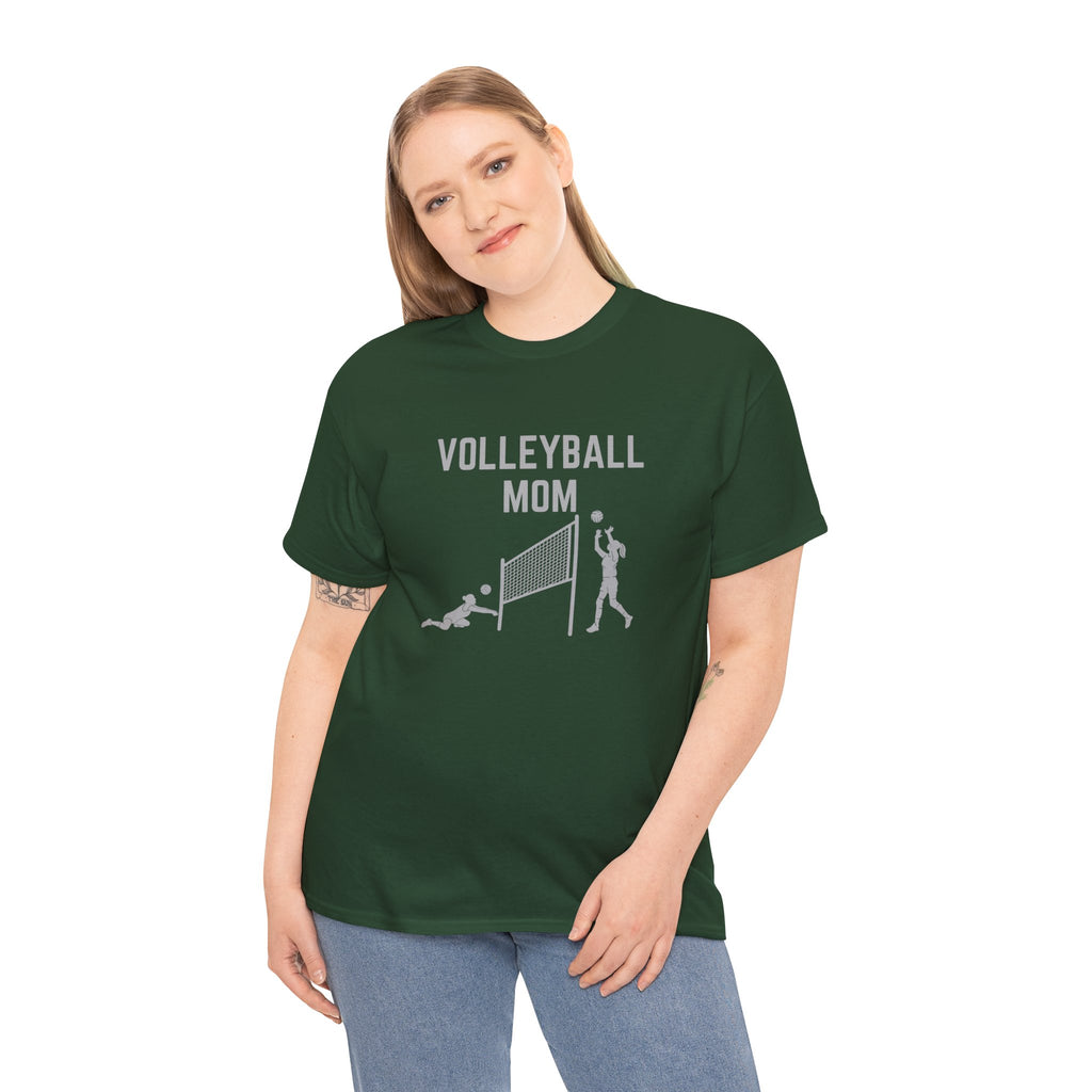 Volleyball Mom T-Shirt — Graphic Volleyball Mom Tee for Game Day