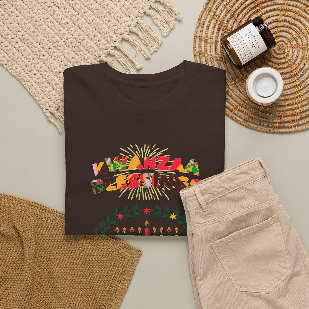Kwanzaa Blessings Celebration T-Shirt