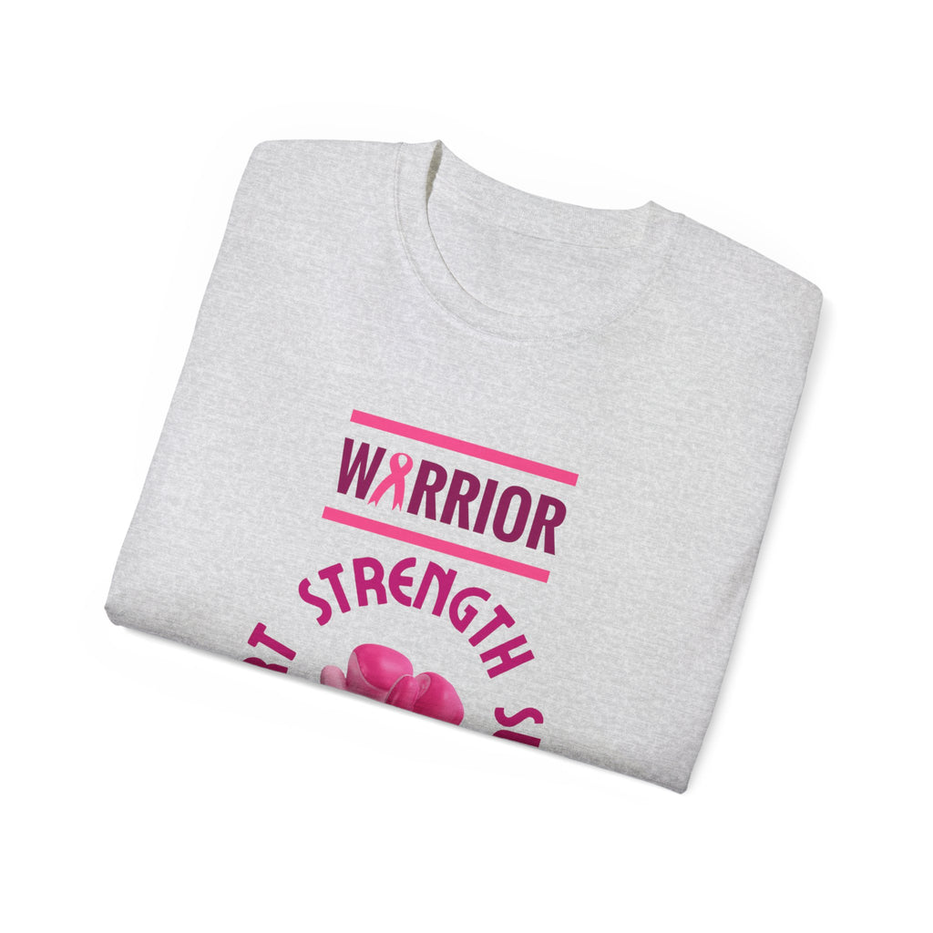 Breast Cancer Warrior T-Shirt — Support Strength Survival Tee