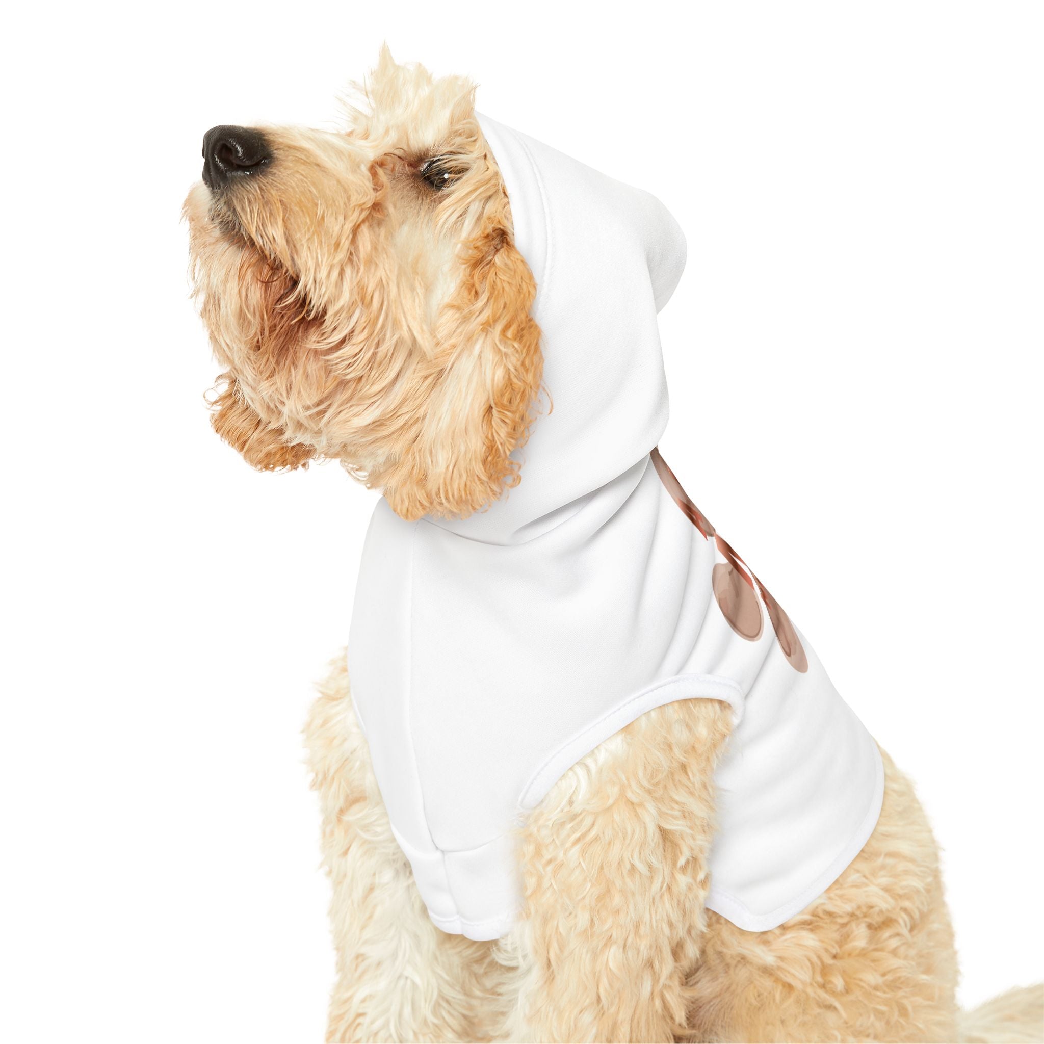 Pet Hoodie — "A Little Mud Never Hurt" Paw Print Dog Hoodie