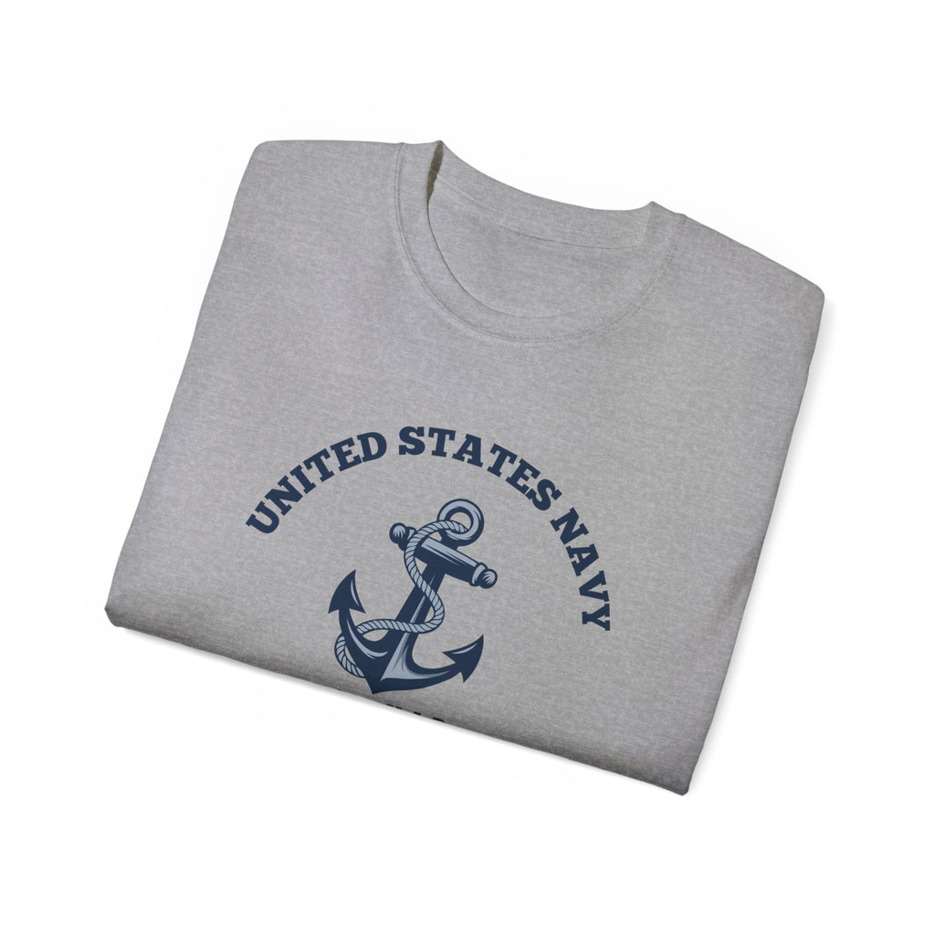 United States Navy Anchor Tee — "Squid" Graphic Cotton T-Shirt