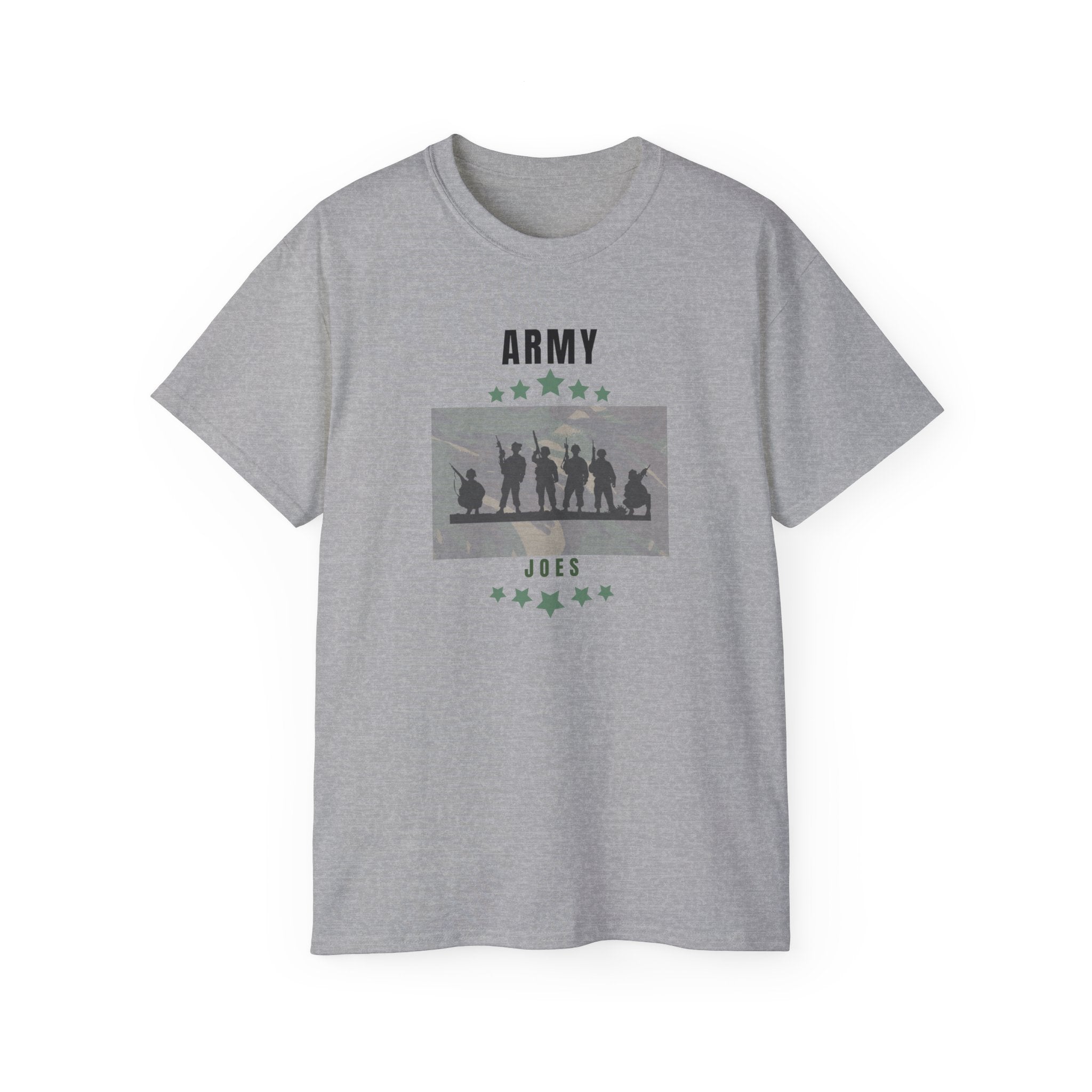 Army Joes Graphic Tee — Military Silhouette Veterans T‑Shirt