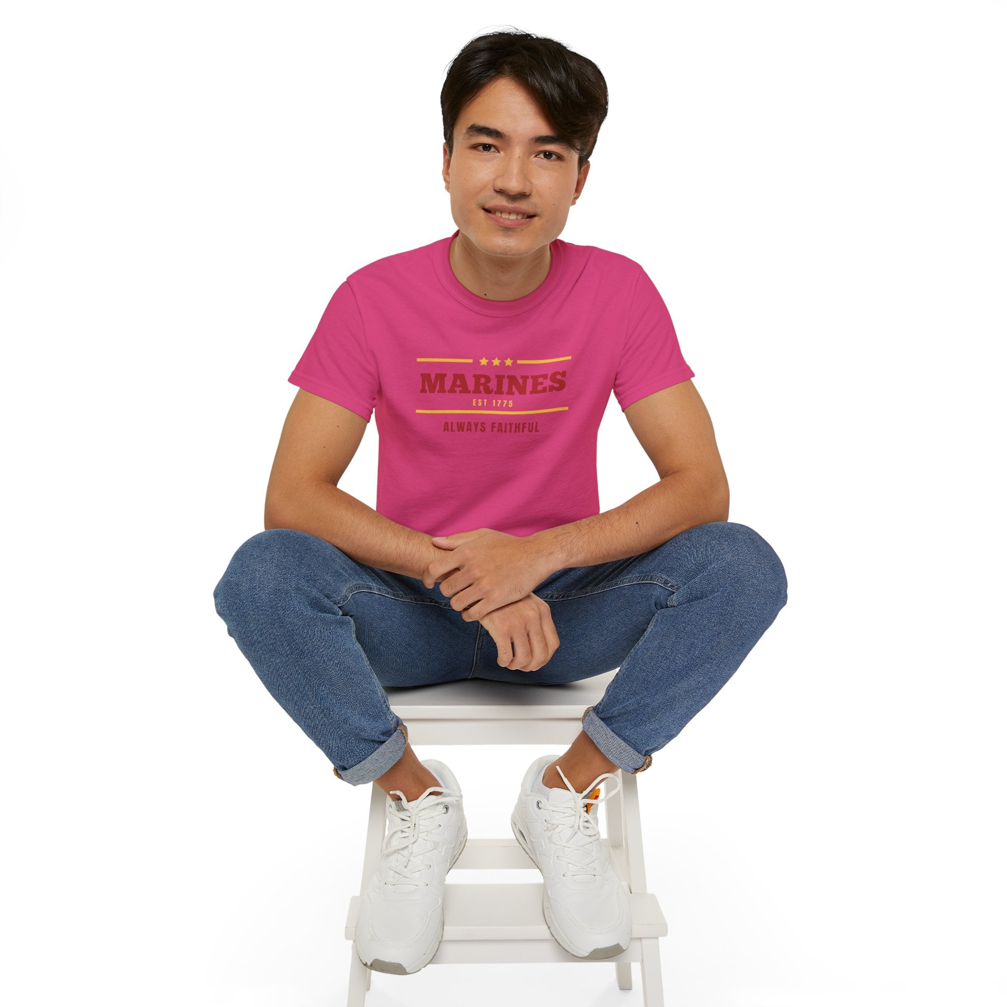 Marines "Always Faithful" Cotton Tee