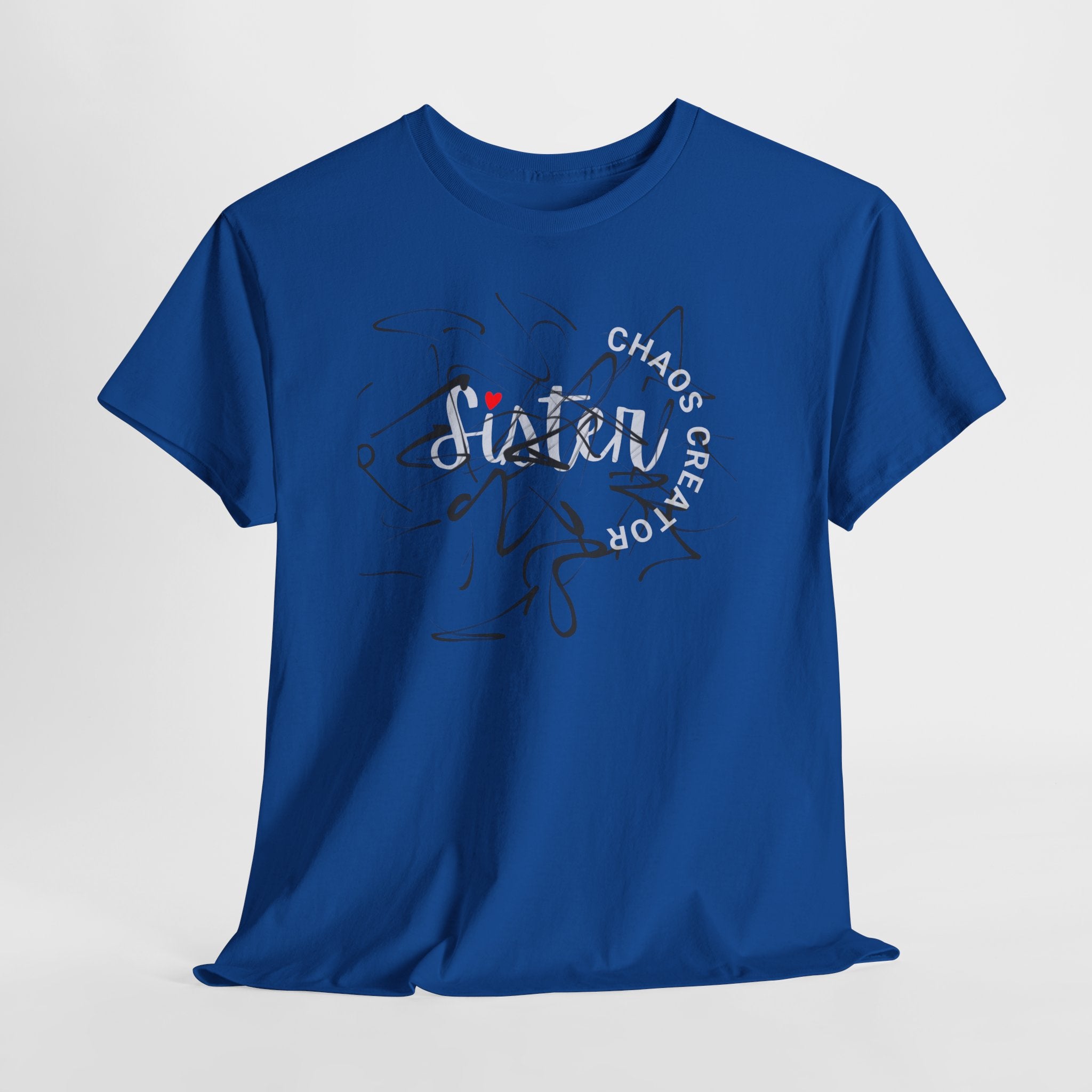 Sister Tee — 'Chaos Creator' Lightweight Sister Graphic T-Shirt