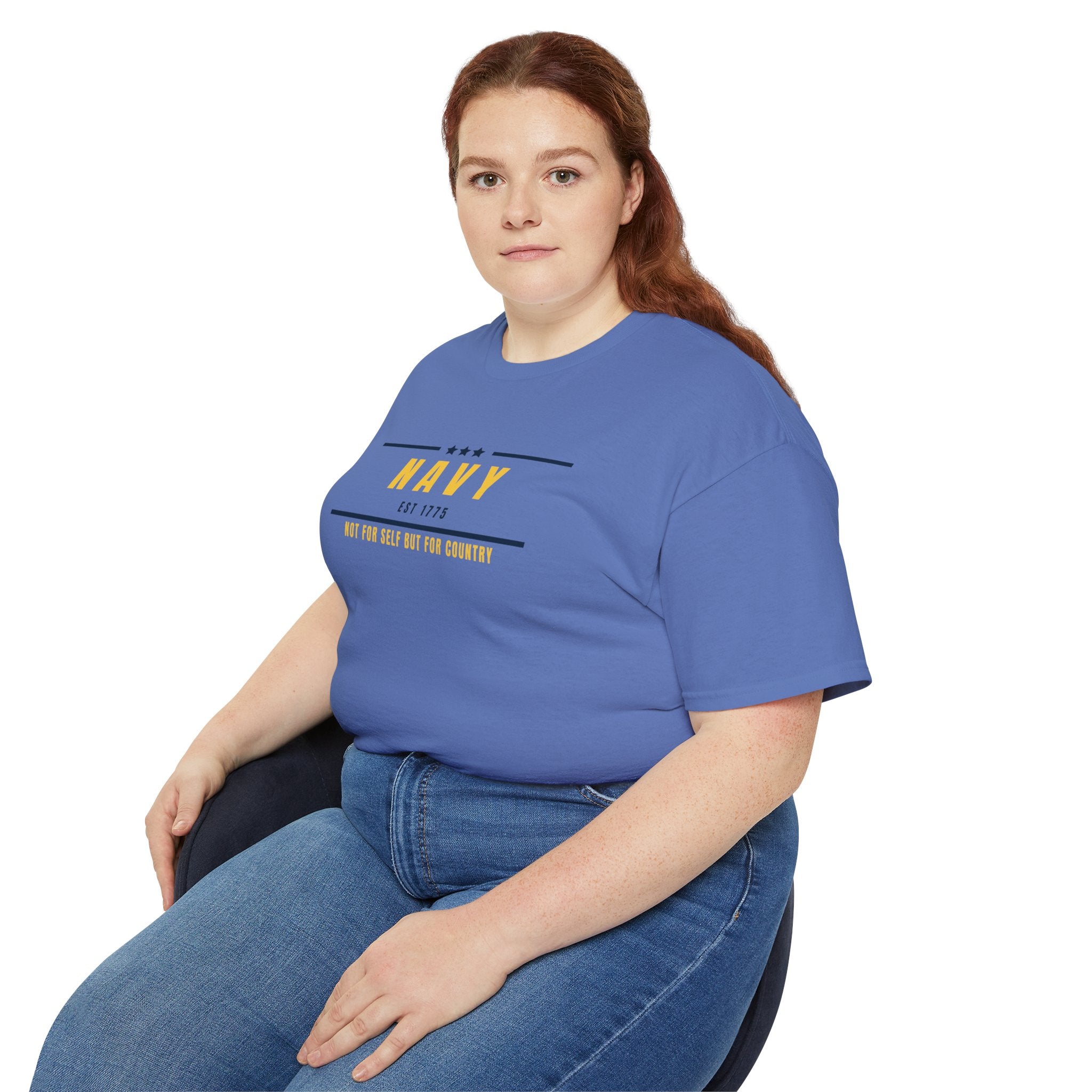 Navy Est. 1775 Military Graphic Tee — Veteran & Navy Support Shirt