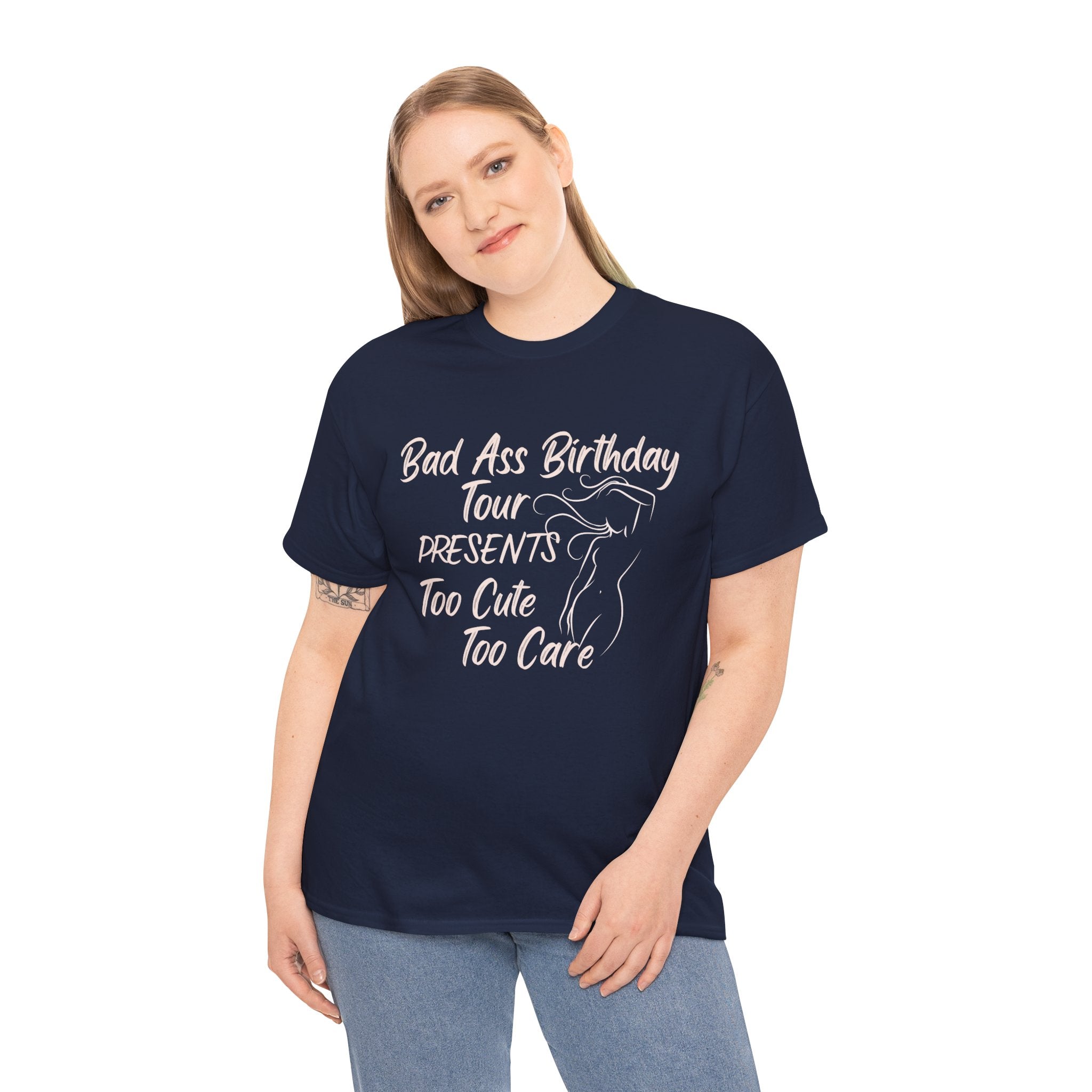 Birthday Tee — 'bad ass birthday tour' Graphic Shirt