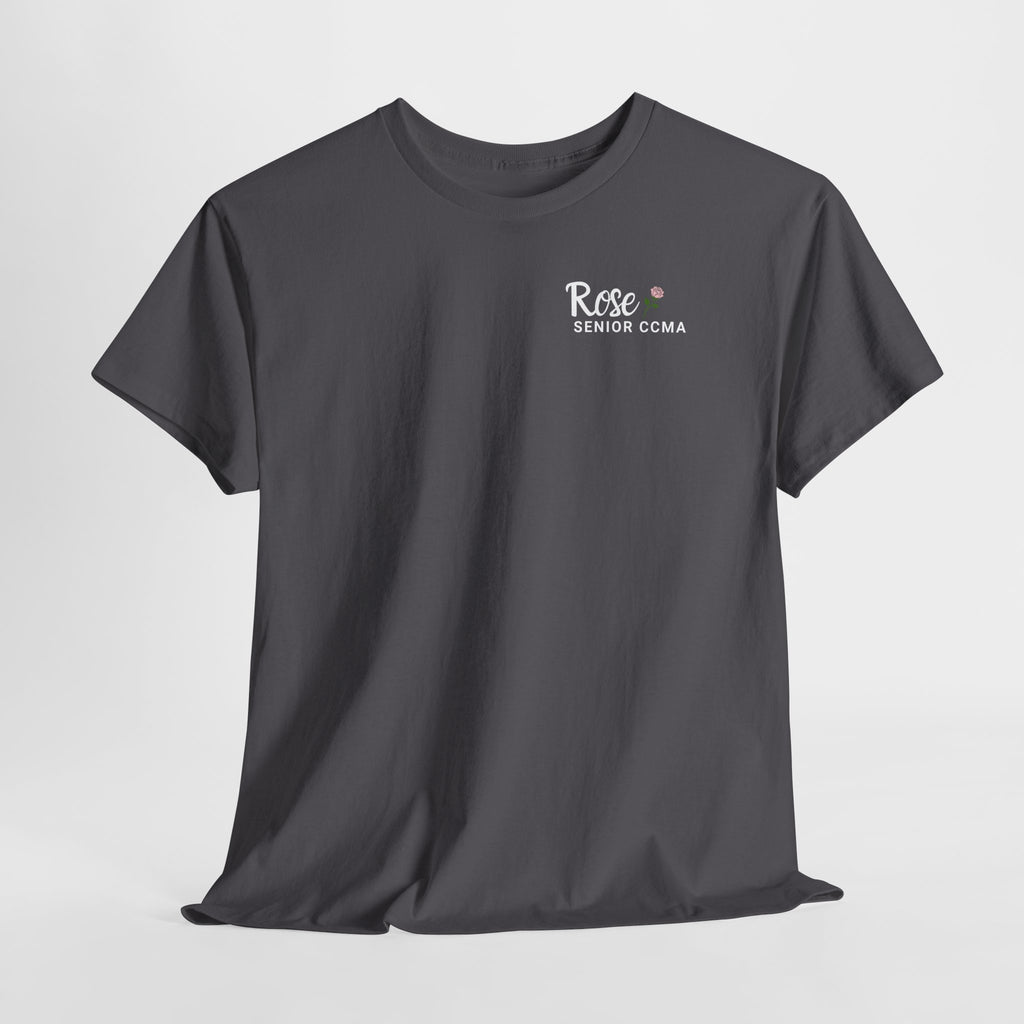 Senior CCMA Rose T‑Shirt — Rose Chest Logo
