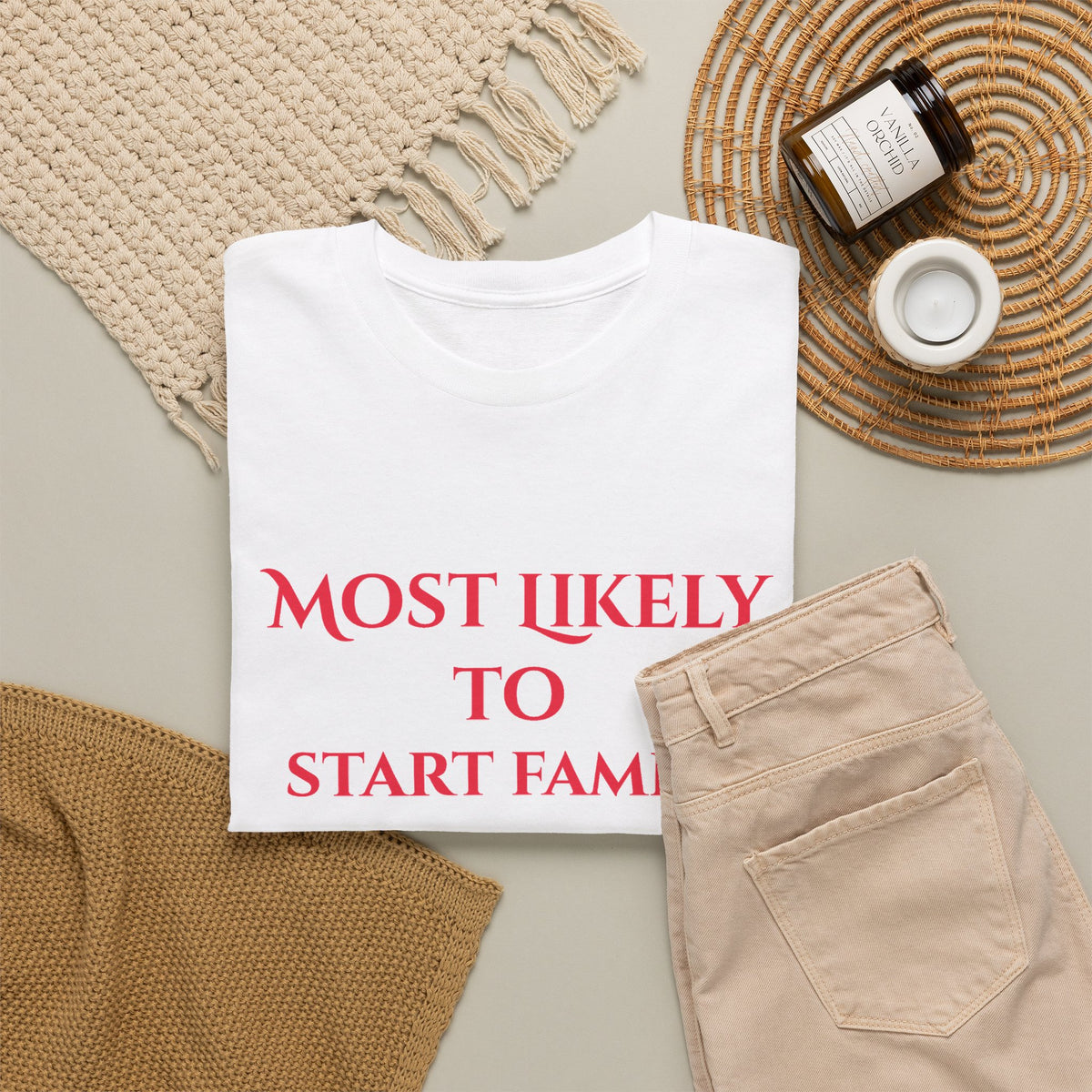 Most Likely to Start Family Drama Before Dessert T-Shirt