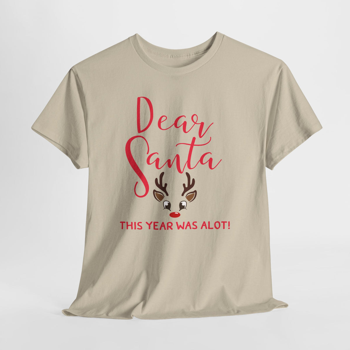 Dear Santa This Year Was a Lot Christmas T-Shirt