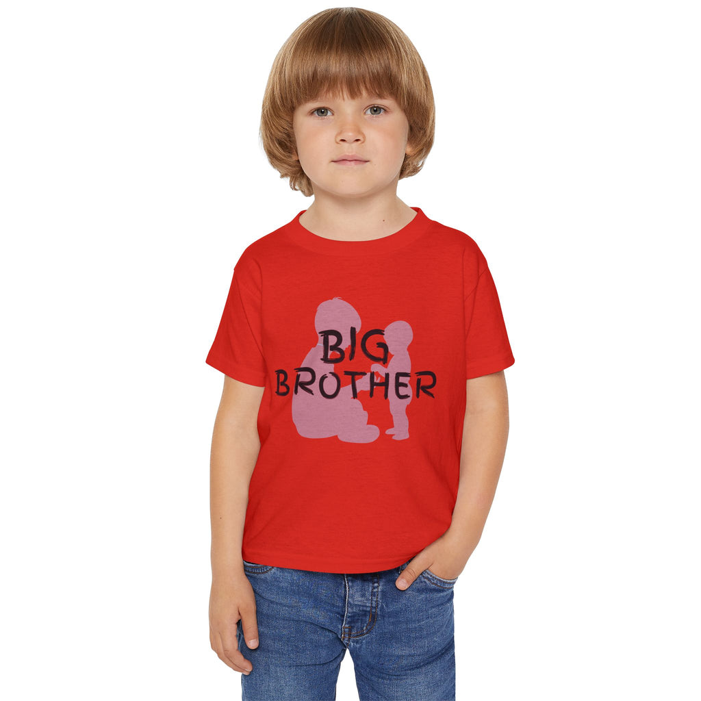 'Big Brother' Toddler T-Shirt — Cute Sibling Announcement Tee