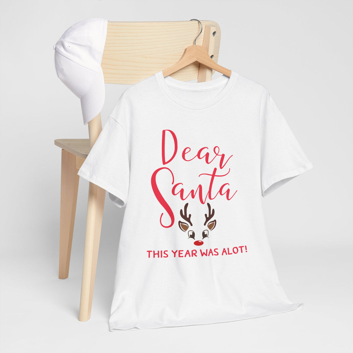 Dear Santa This Year Was a Lot Christmas T-Shirt
