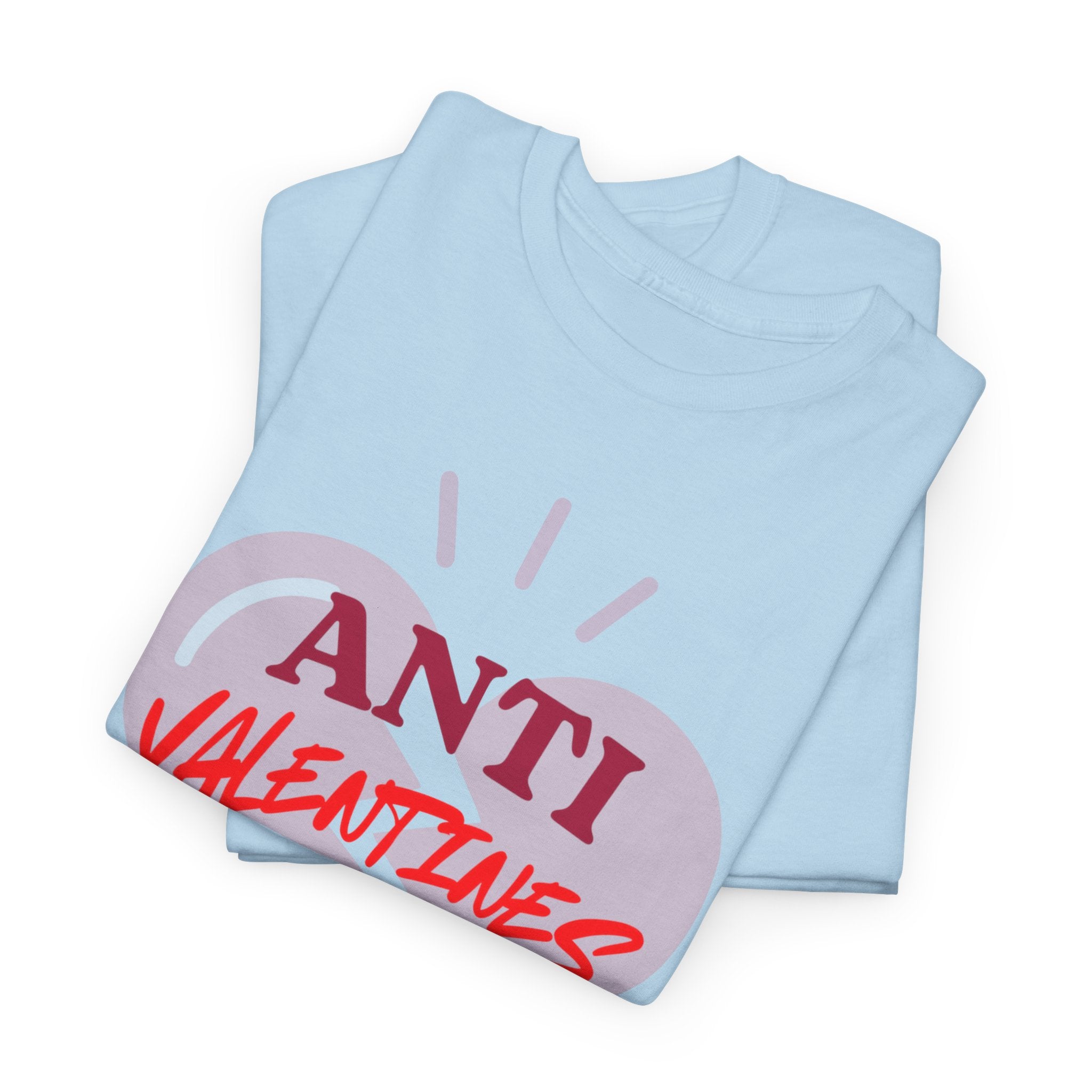 T-Shirt — Anti Valentines Day Club Heart Graphic Tee