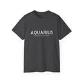Aquarius Zodiac Tee — 'Visionary Quirky Deep' Astrology T-Shirt