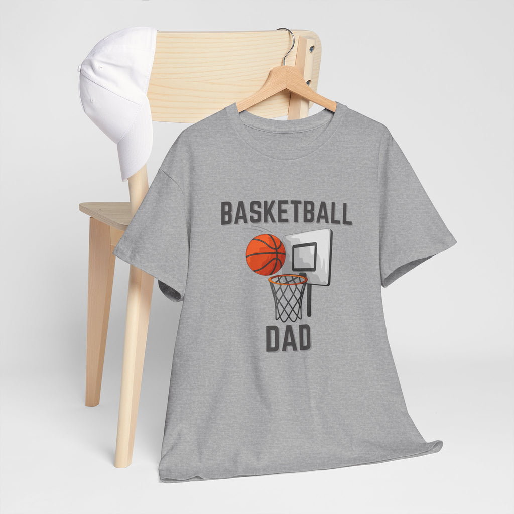 Basketball Dad T-Shirt — Dad Gift, Basketball Coach & Game Day Tee