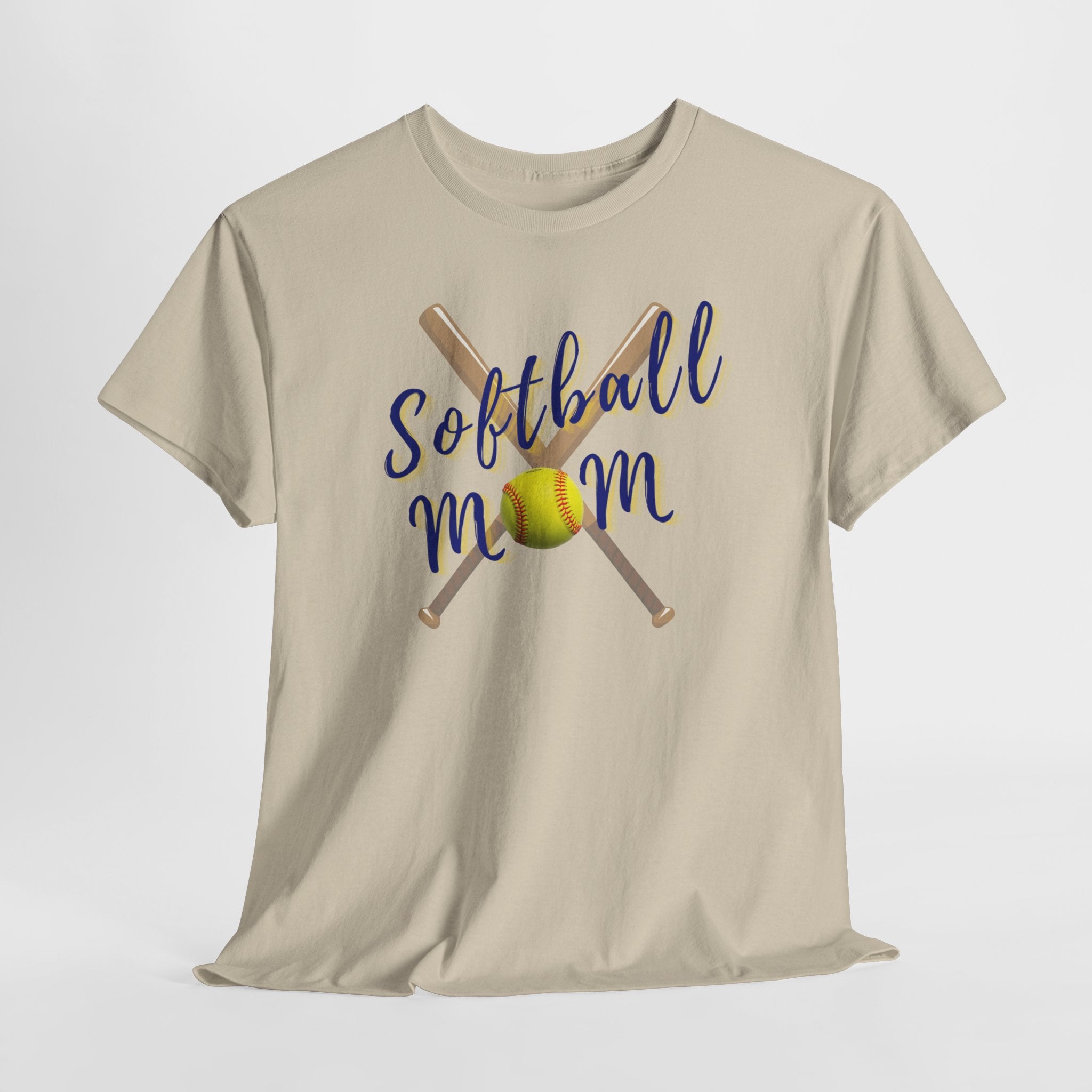 Softball Mom T-Shirt — Bat & Ball Graphic Tee