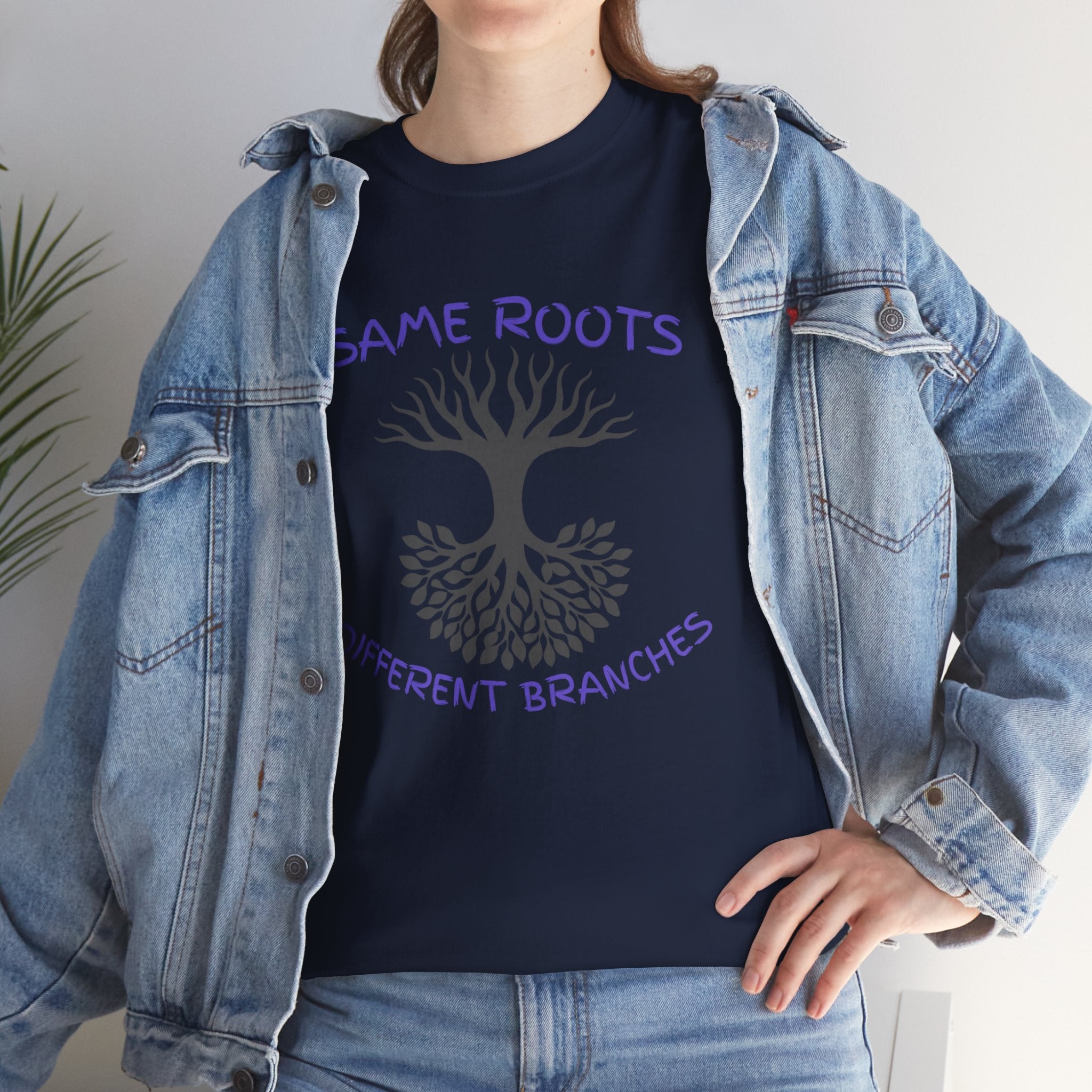 Different But Always Family T-Shirt — Matching Family Quote Tee