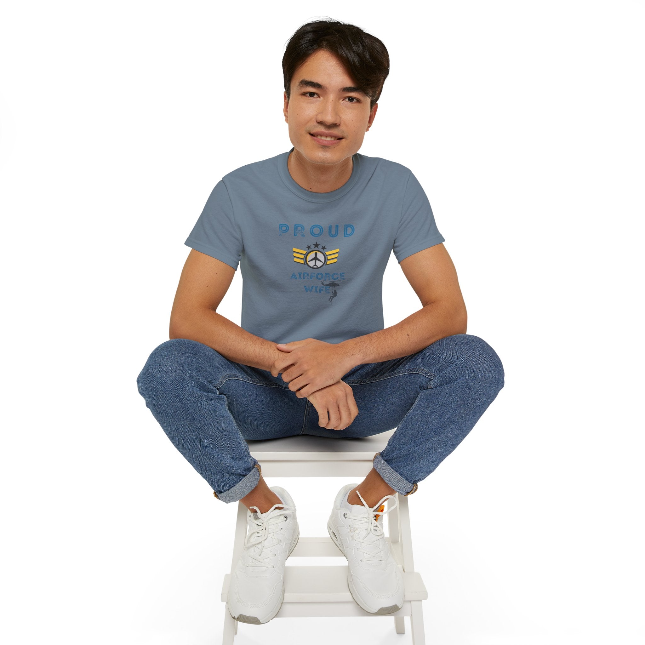Proud Air Force Wife T-Shirt — Military Spouse Tee
