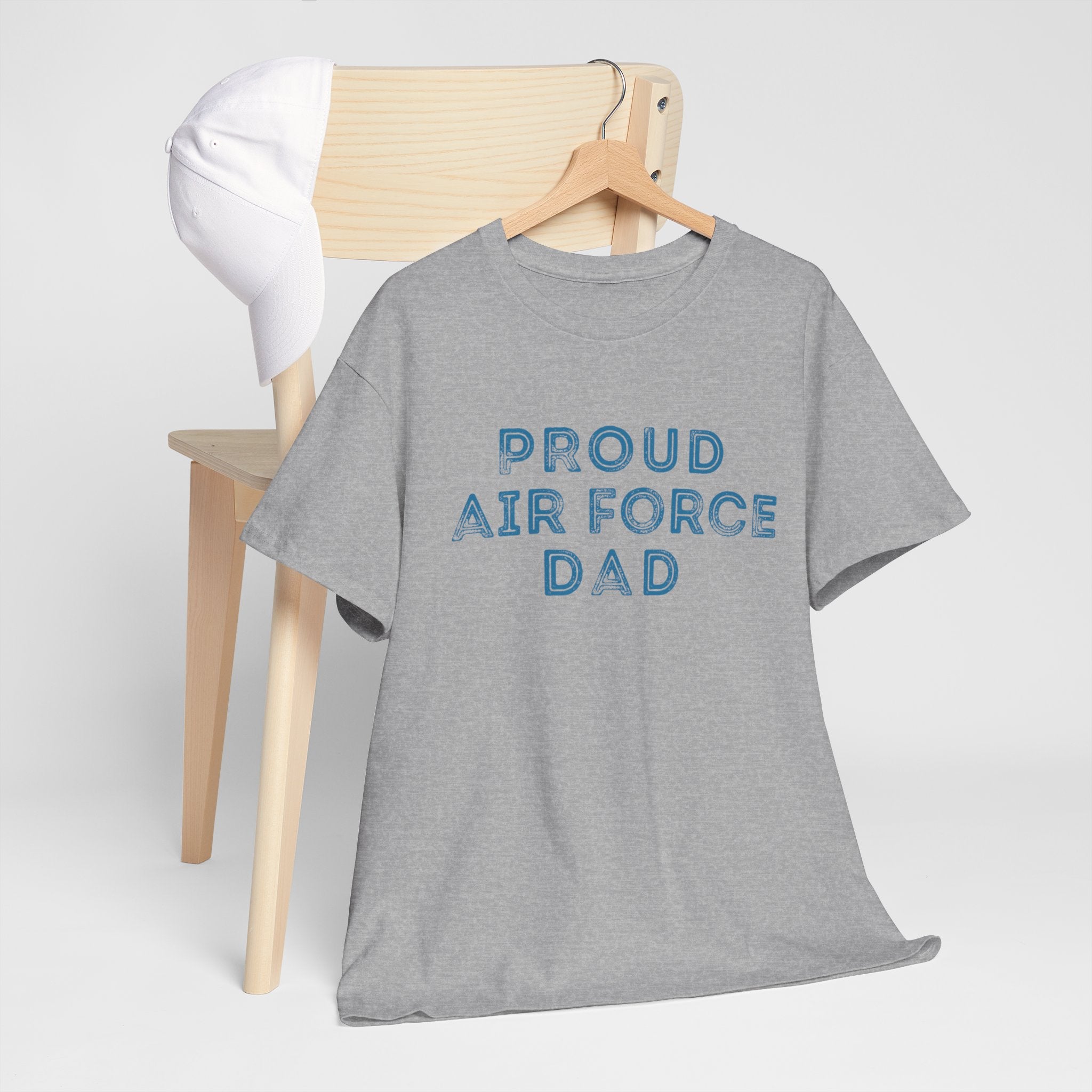 Proud Air Force Dad T-Shirt — Military Dad Gift, Father's Day Tee