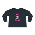 Big Sister Toddler Long Sleeve Tee — Cute Announce Shirt for New Siblings