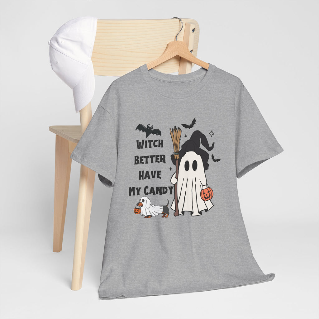Witch Better Have My Candy Unisex Heavy Cotton Tee