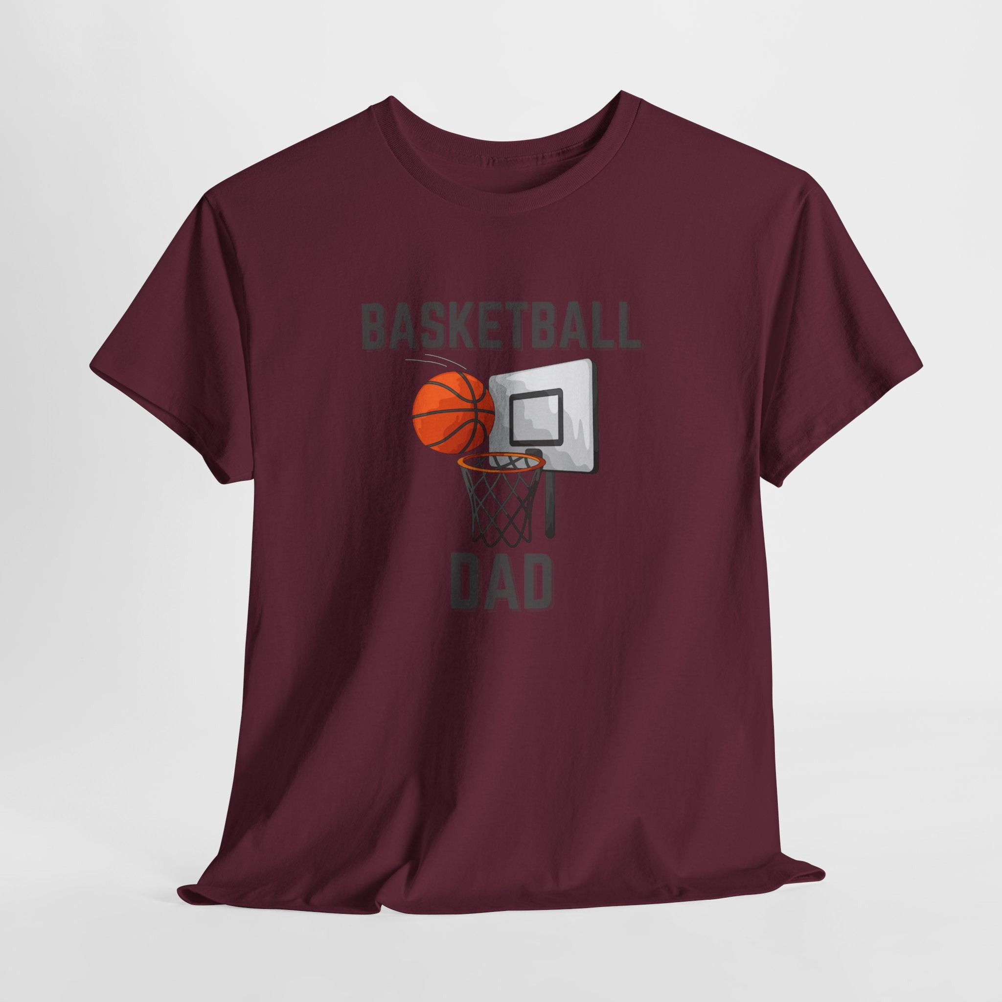 Basketball Dad T-Shirt — Dad Gift, Basketball Coach & Game Day Tee