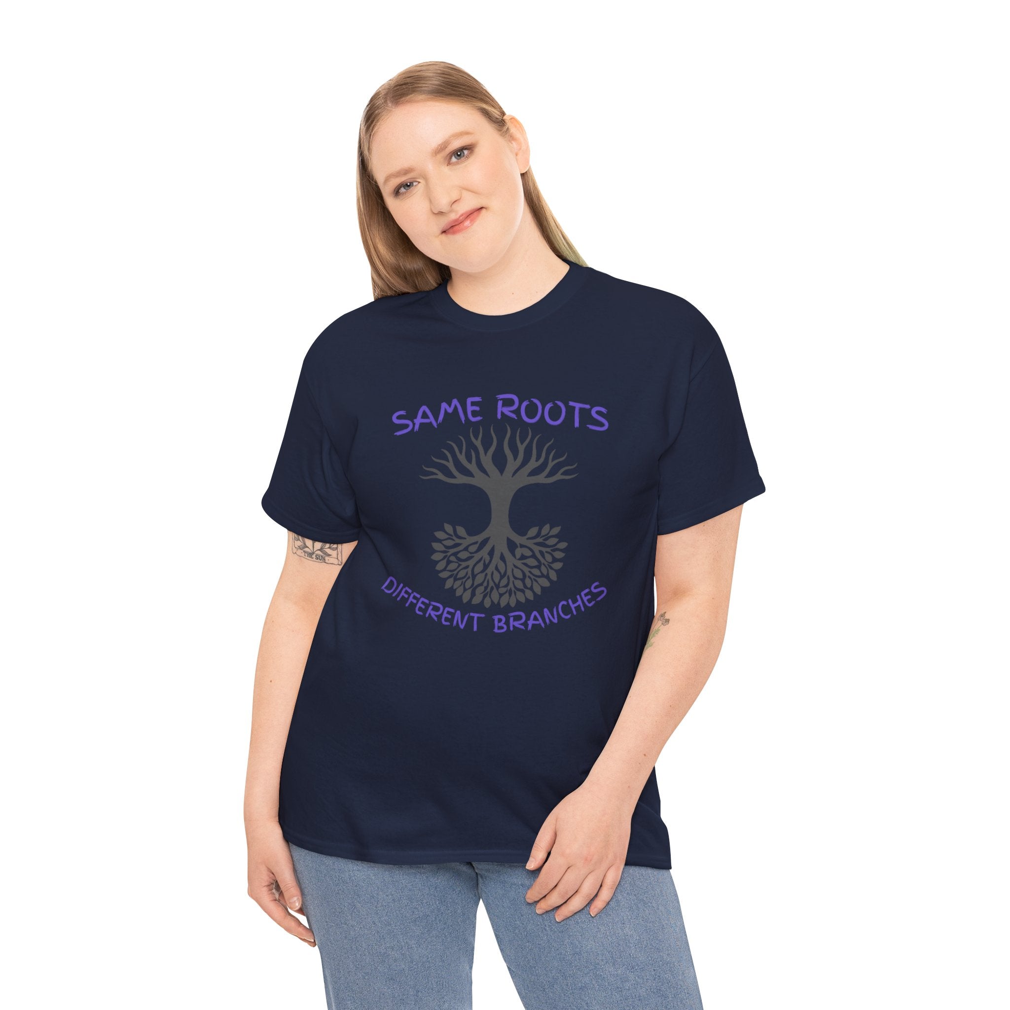 Different But Always Family T-Shirt — Matching Family Quote Tee