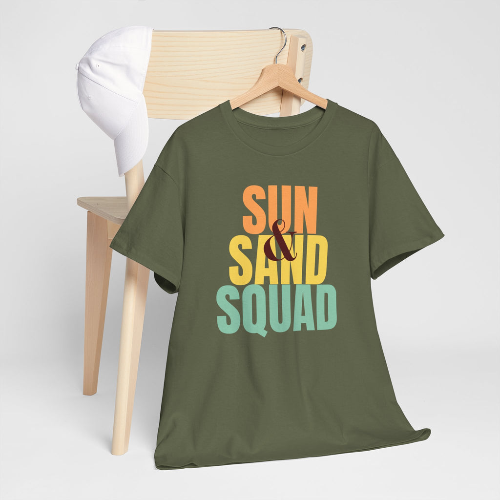 Sun & Sand Squad Tee — Retro Beach Summer T-Shirt
