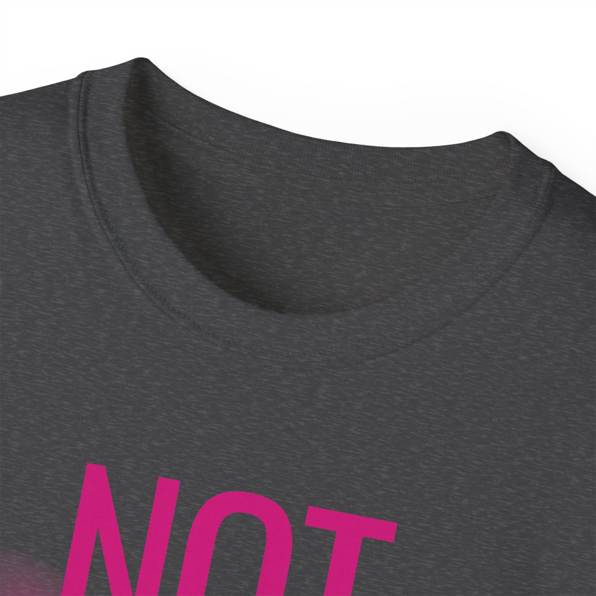 Not Today Cancer T-Shirt — Inspirational Cancer Awareness Tee with Pink Ribbon